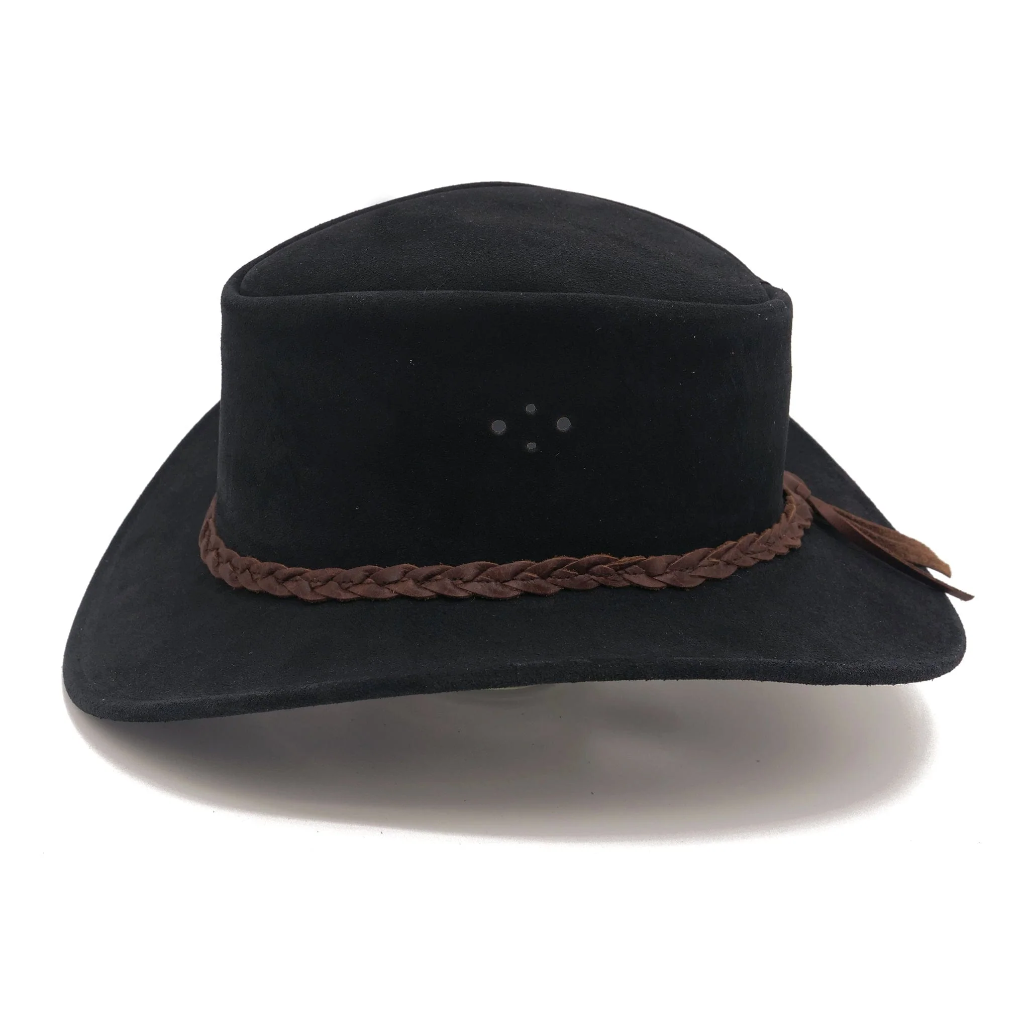 Tennyson Suede Leather Hat - Image 9