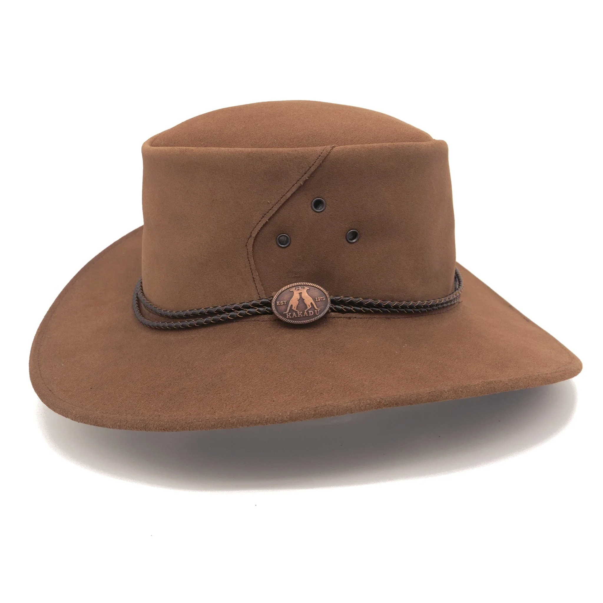 Bairnsdale Suede Leather Hat - Image 3
