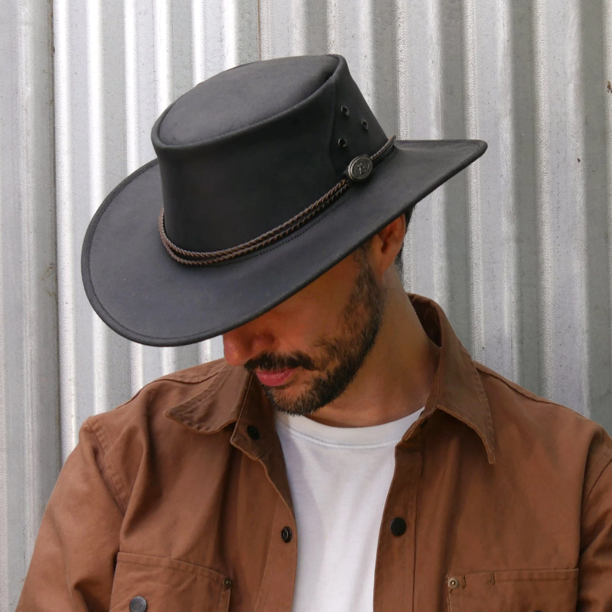 Mallacoota Leather Hat - Image 8