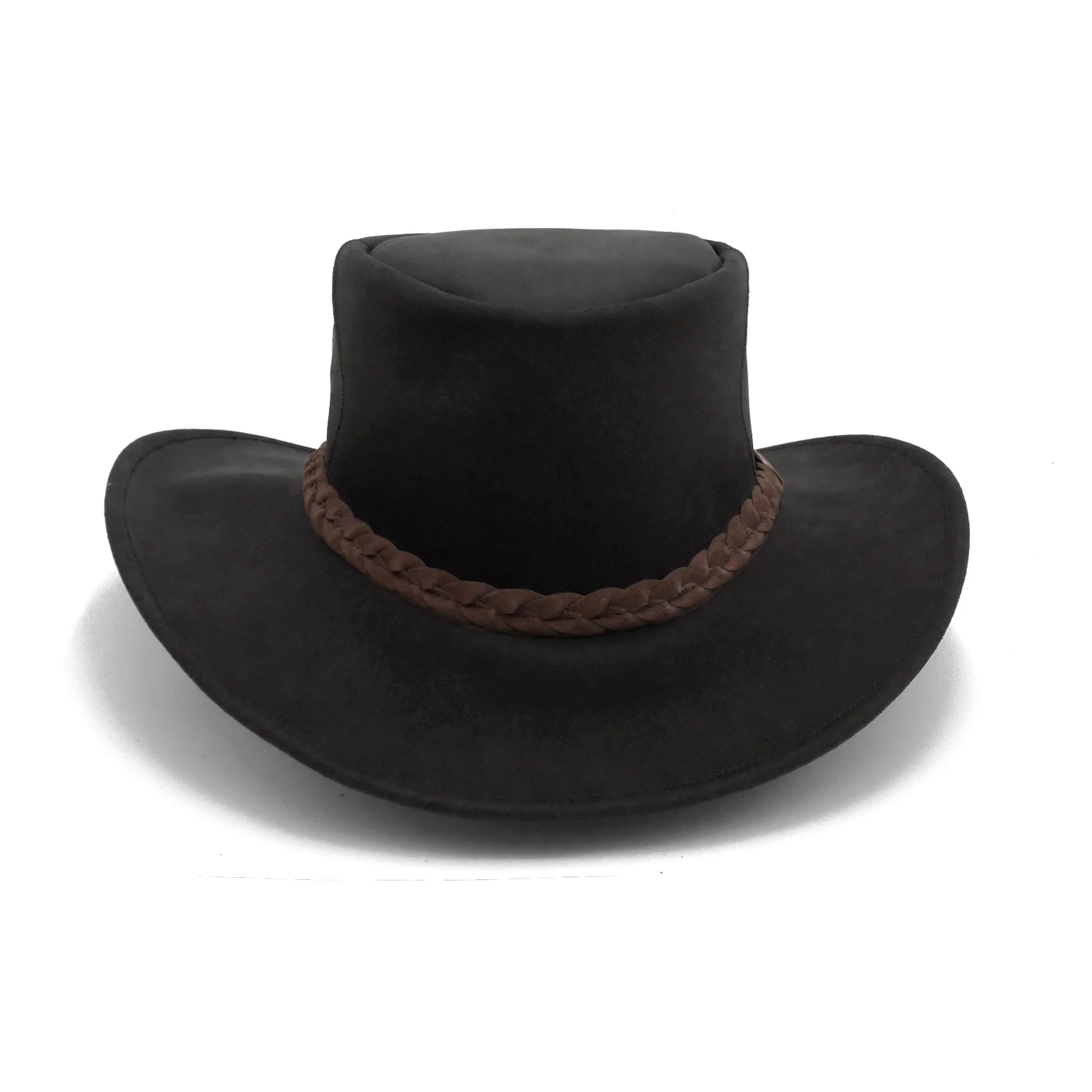 Albury Leather Hat - Image 8