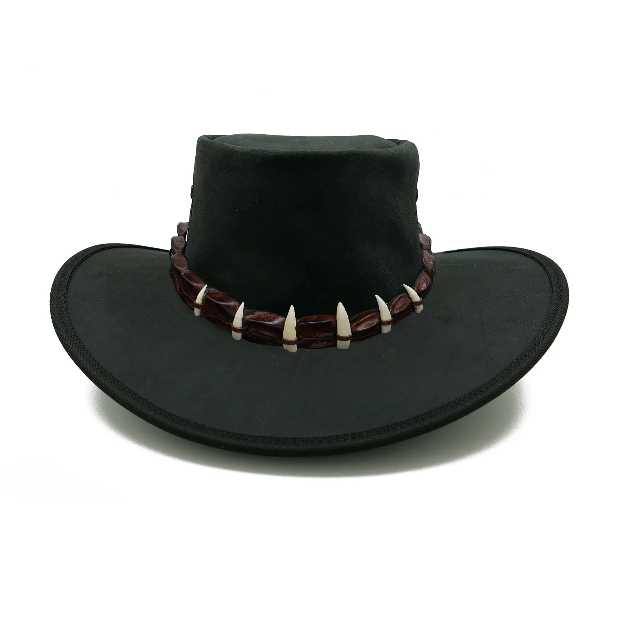 Roo Dundee Leather Hat - Image 10