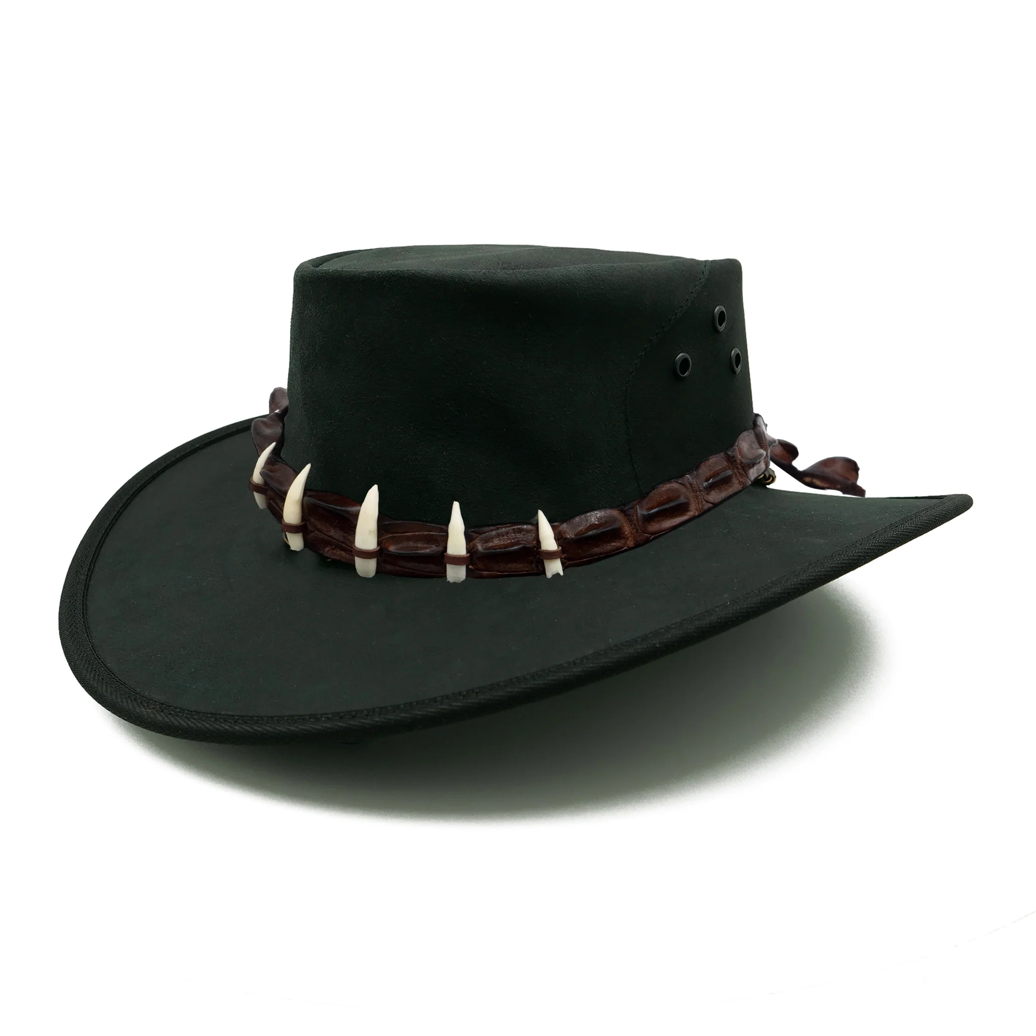 Roo Dundee Leather Hat - Image 11