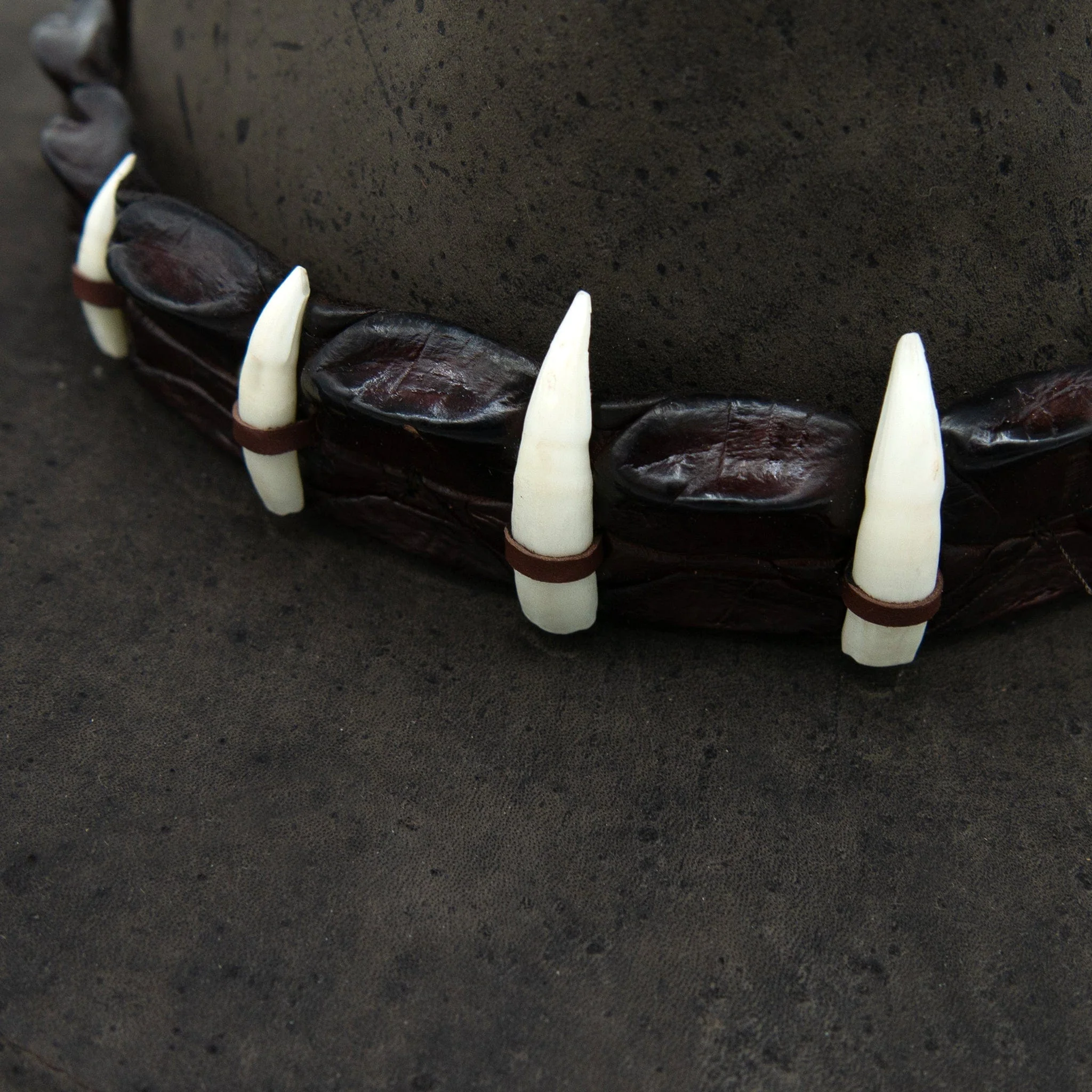Roo Dundee Leather Hat - Image 5
