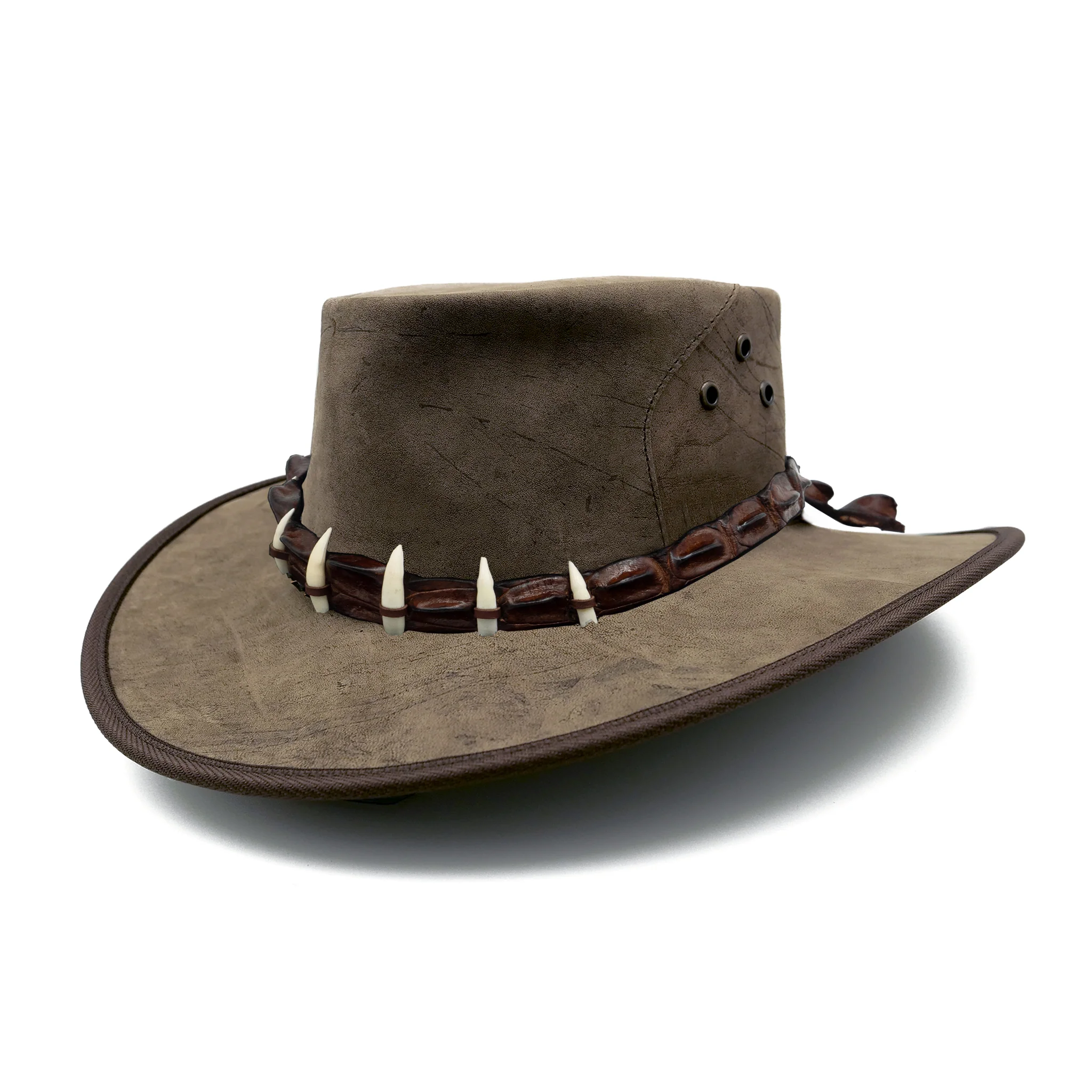 Roo Dundee Leather Hat - Image 7