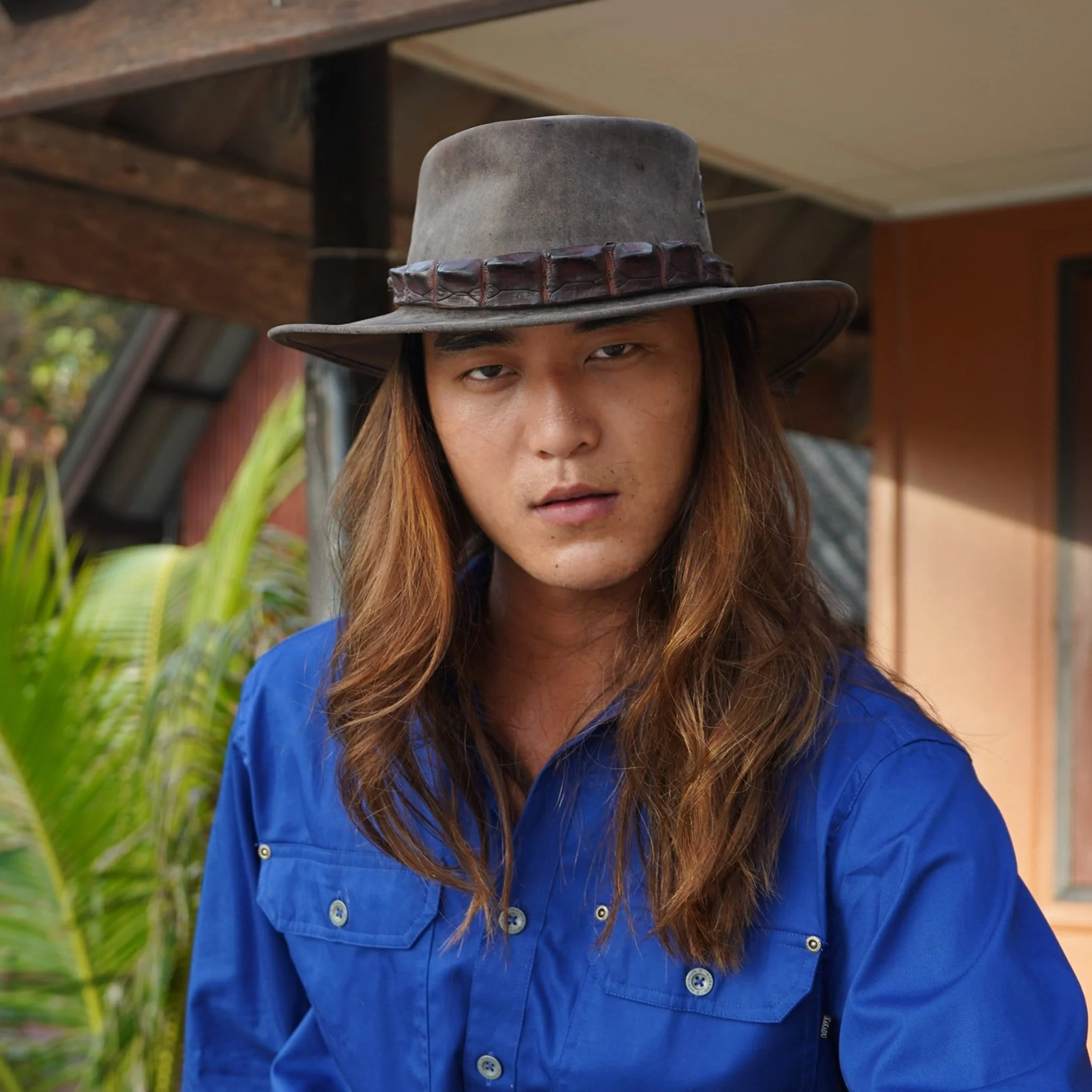 Karumba Kangaroo Leather Hat - Image 7