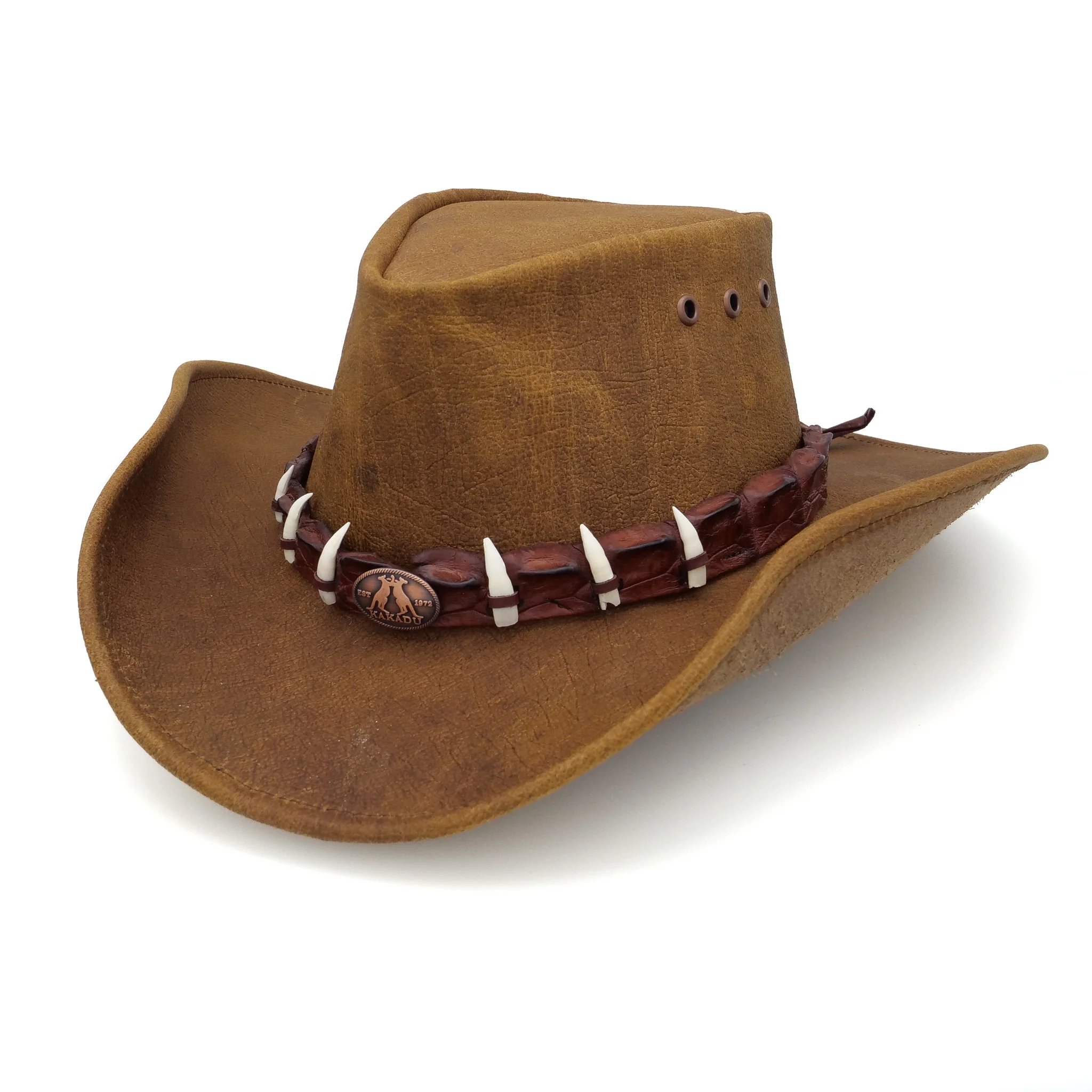 Russ Shapeable Leather Hat - Image 3