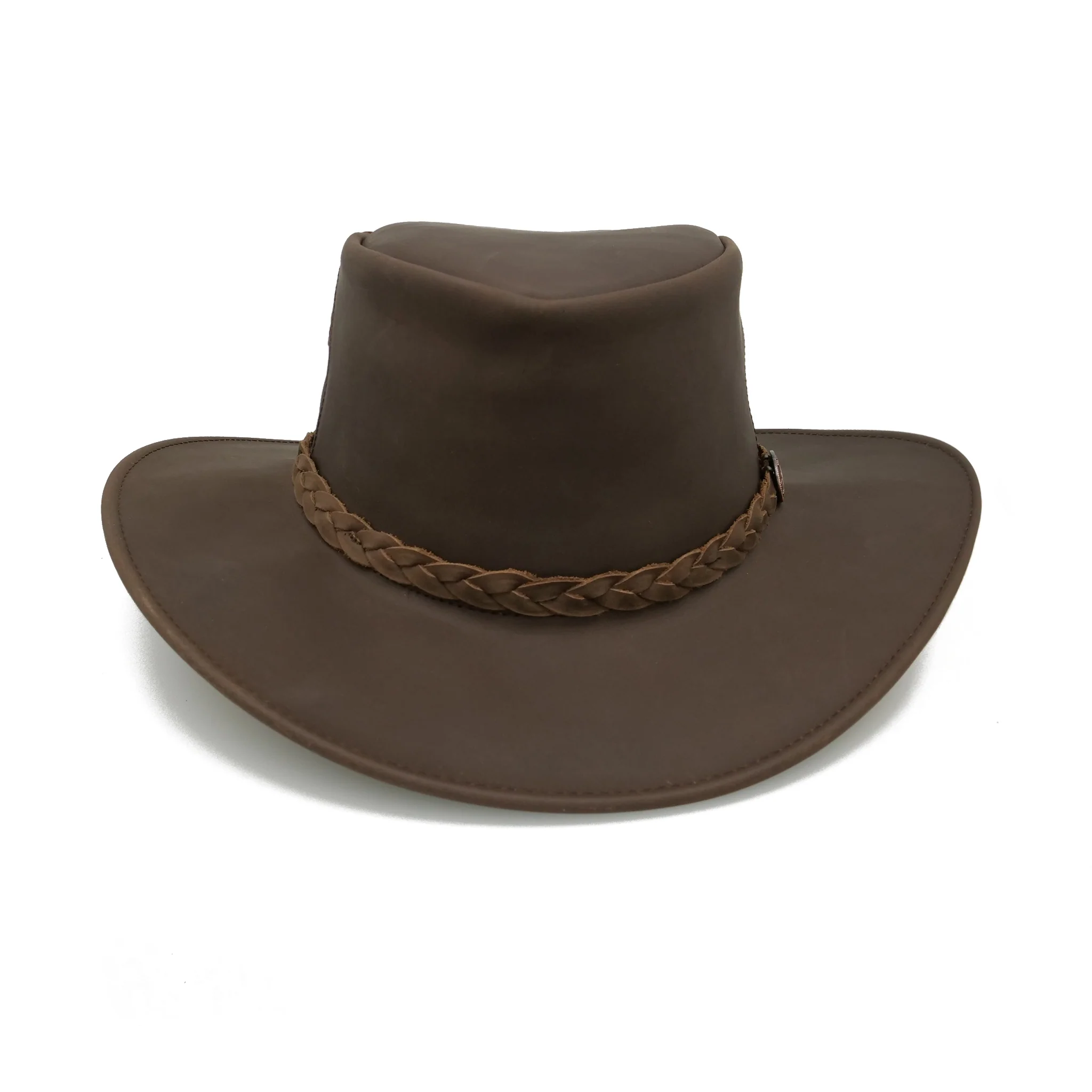 Busselton Leather Hat - Image 3