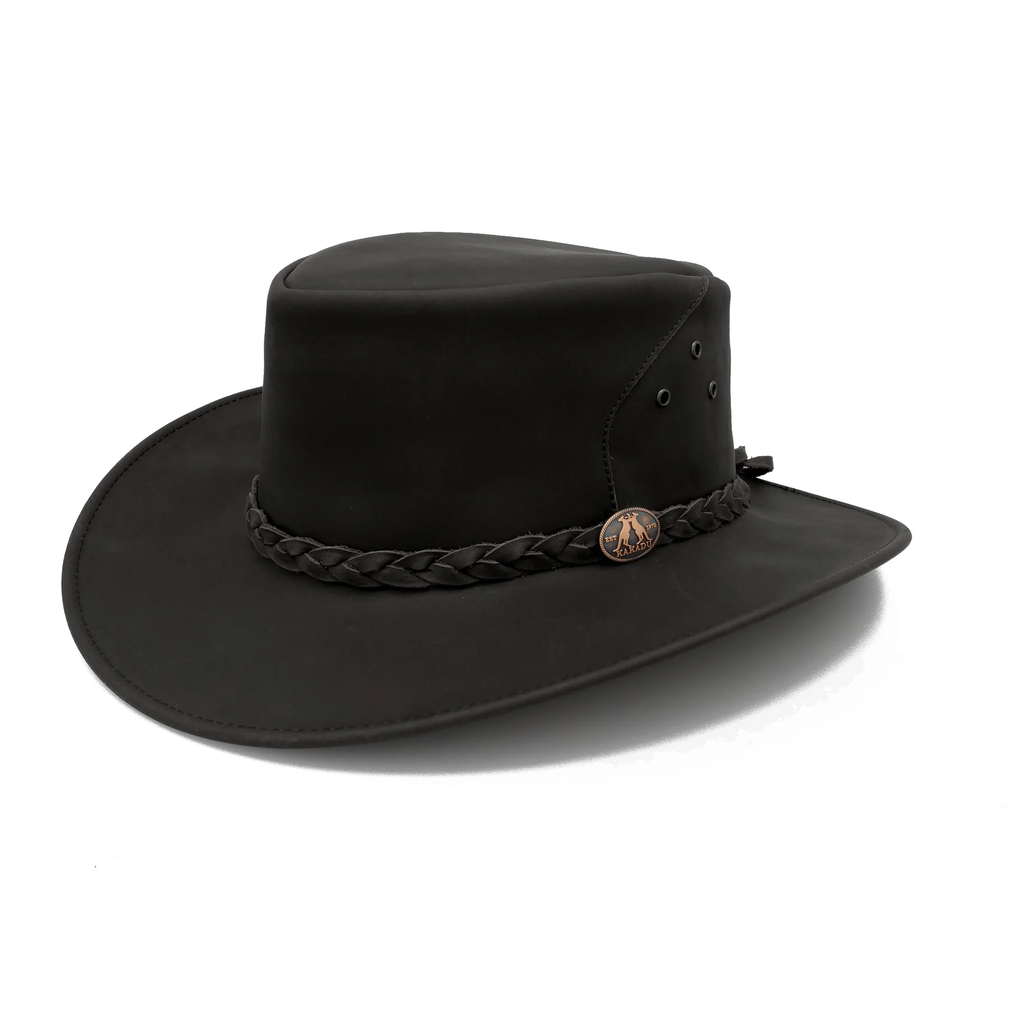 Busselton Leather Hat - Image 6