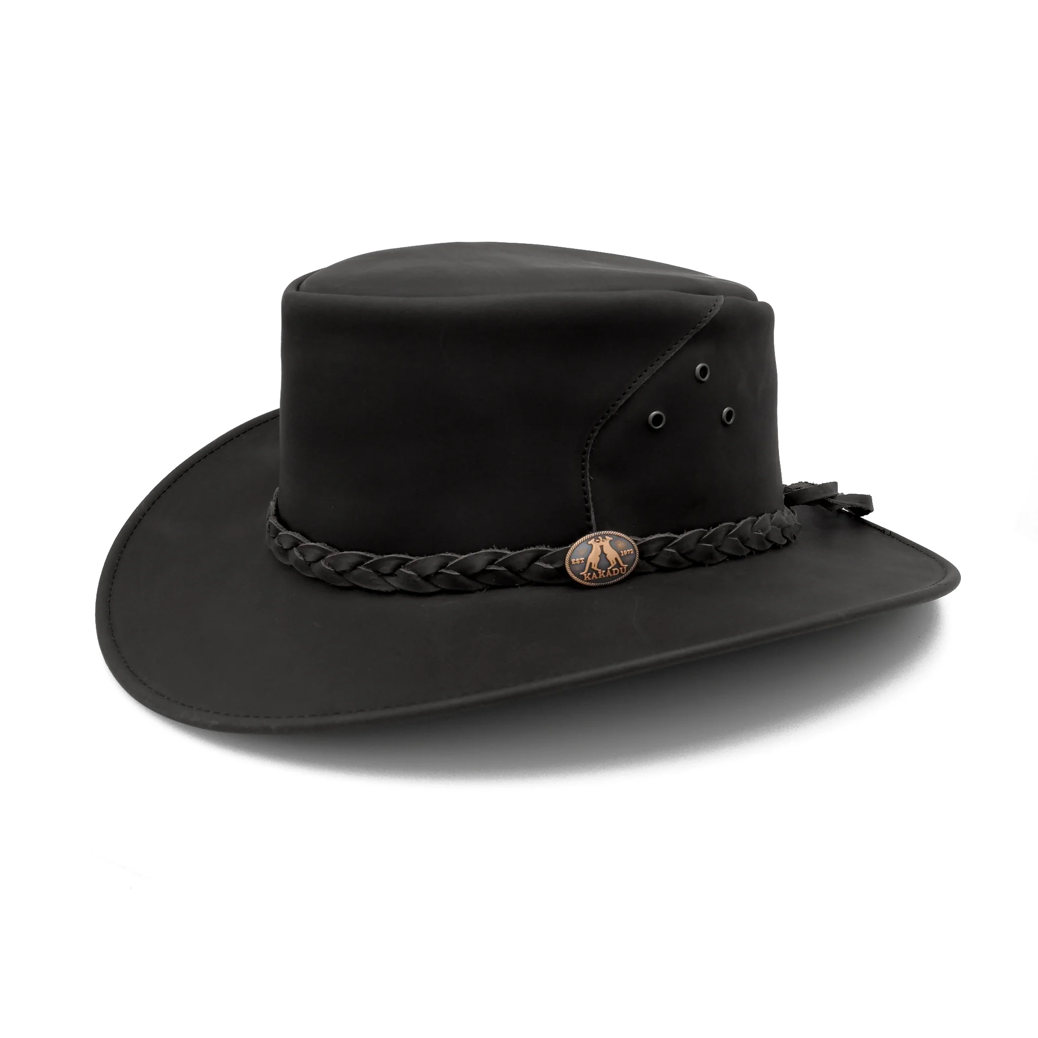 Busselton Leather Hat - Image 8