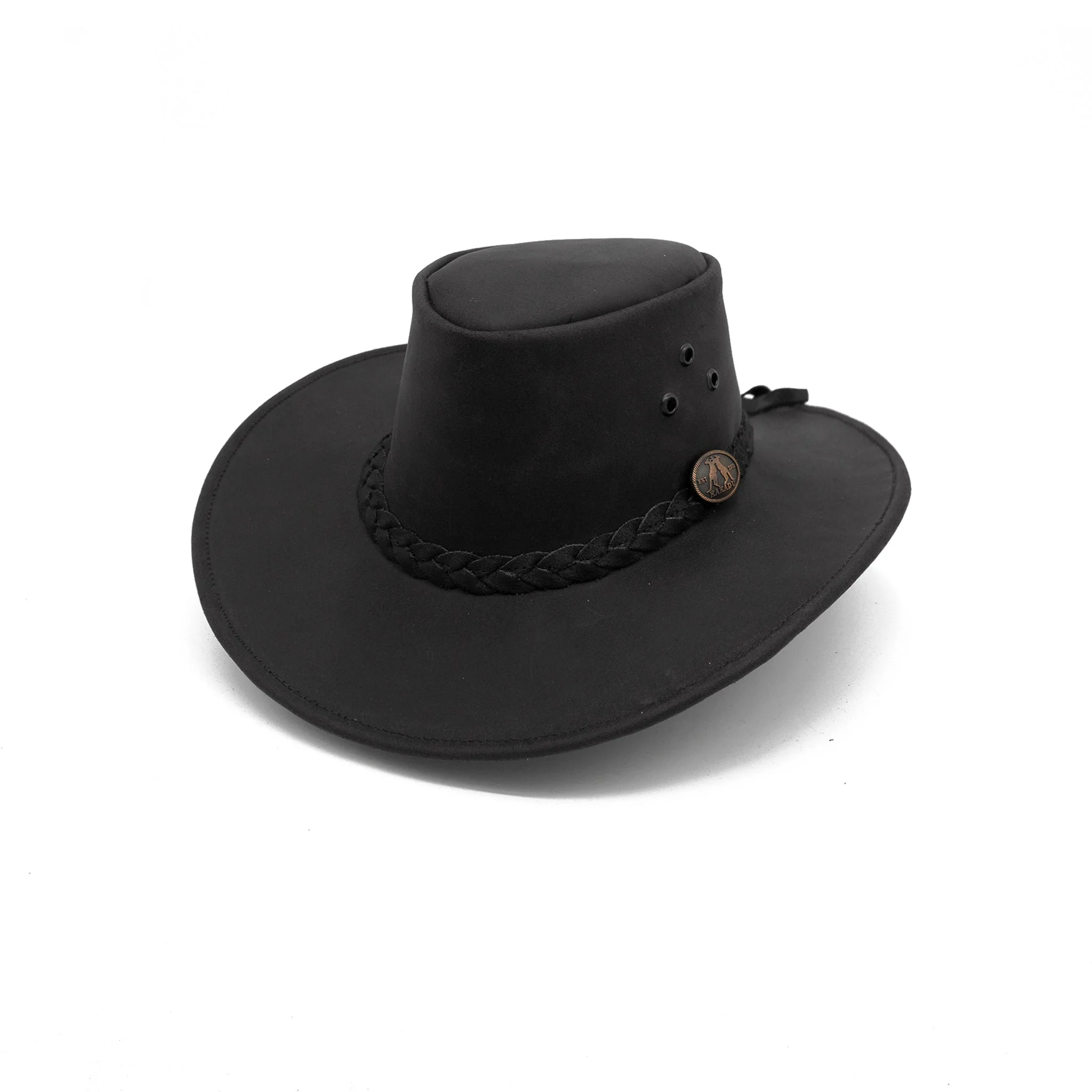 E-Kid-Na Kids Joey Leather Hat - Image 6