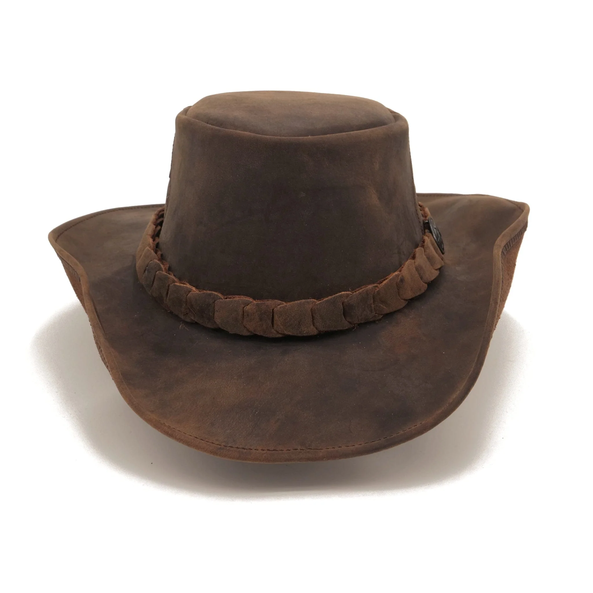 Bruce Shapeable Leather Hat - Image 3