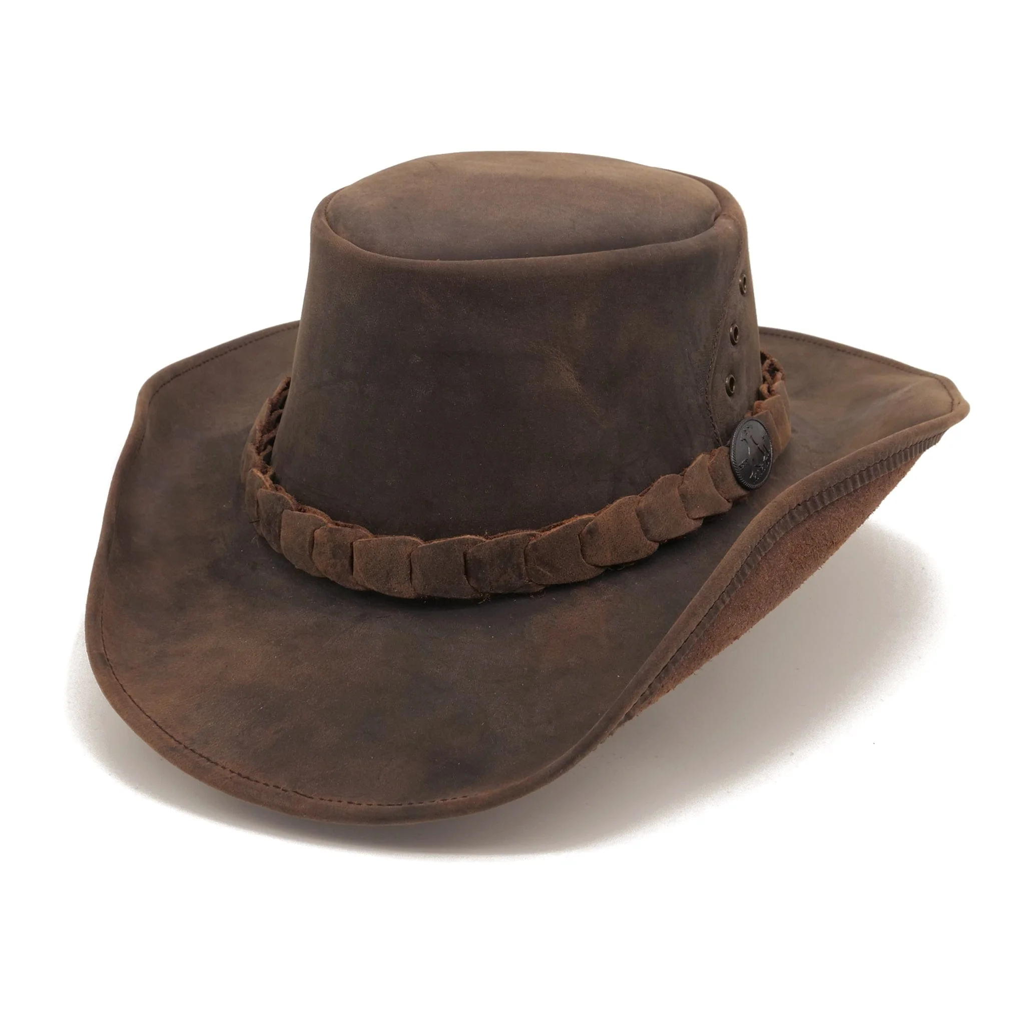Bruce Shapeable Leather Hat - Image 4