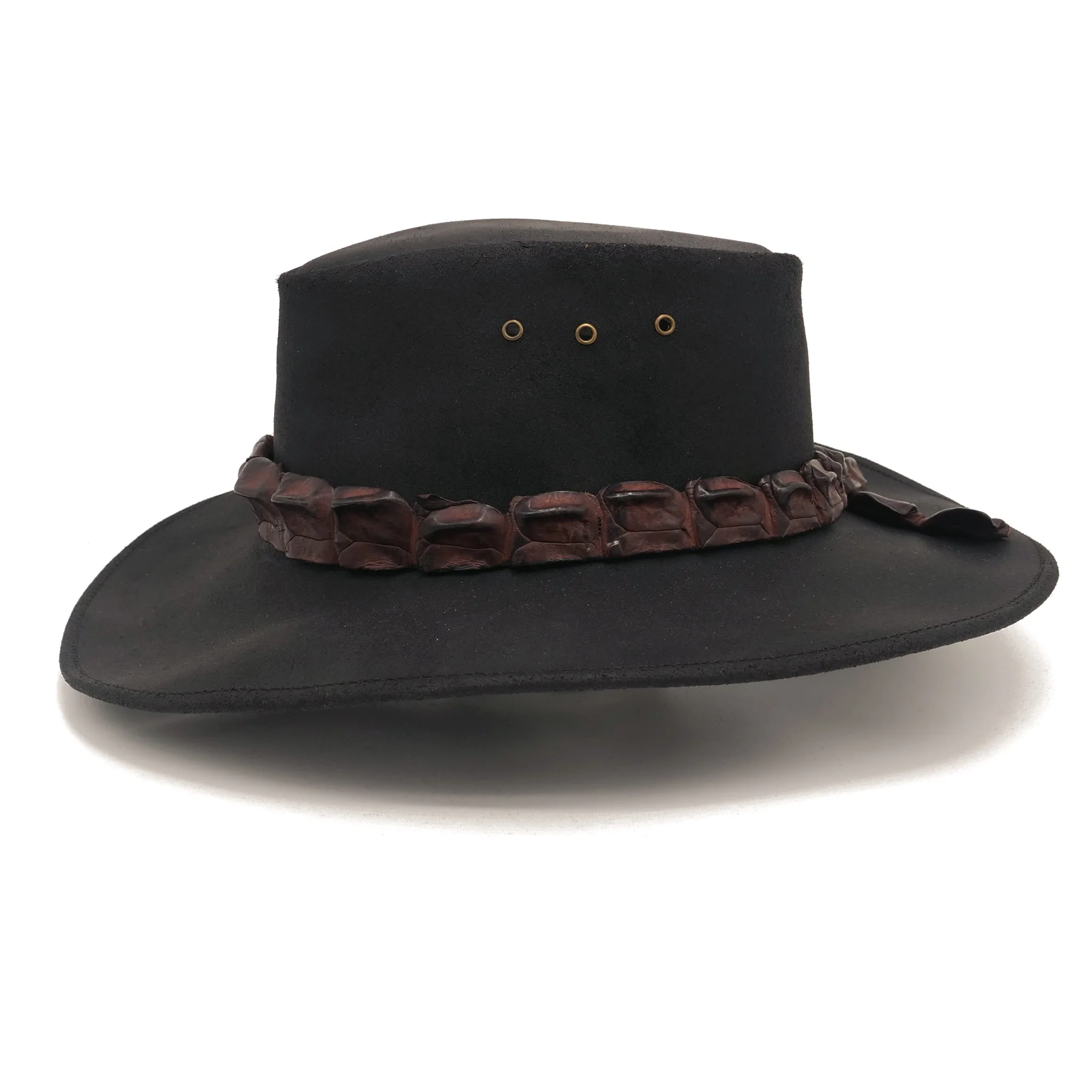 Longreach Shapeable Leather Hat - Image 5