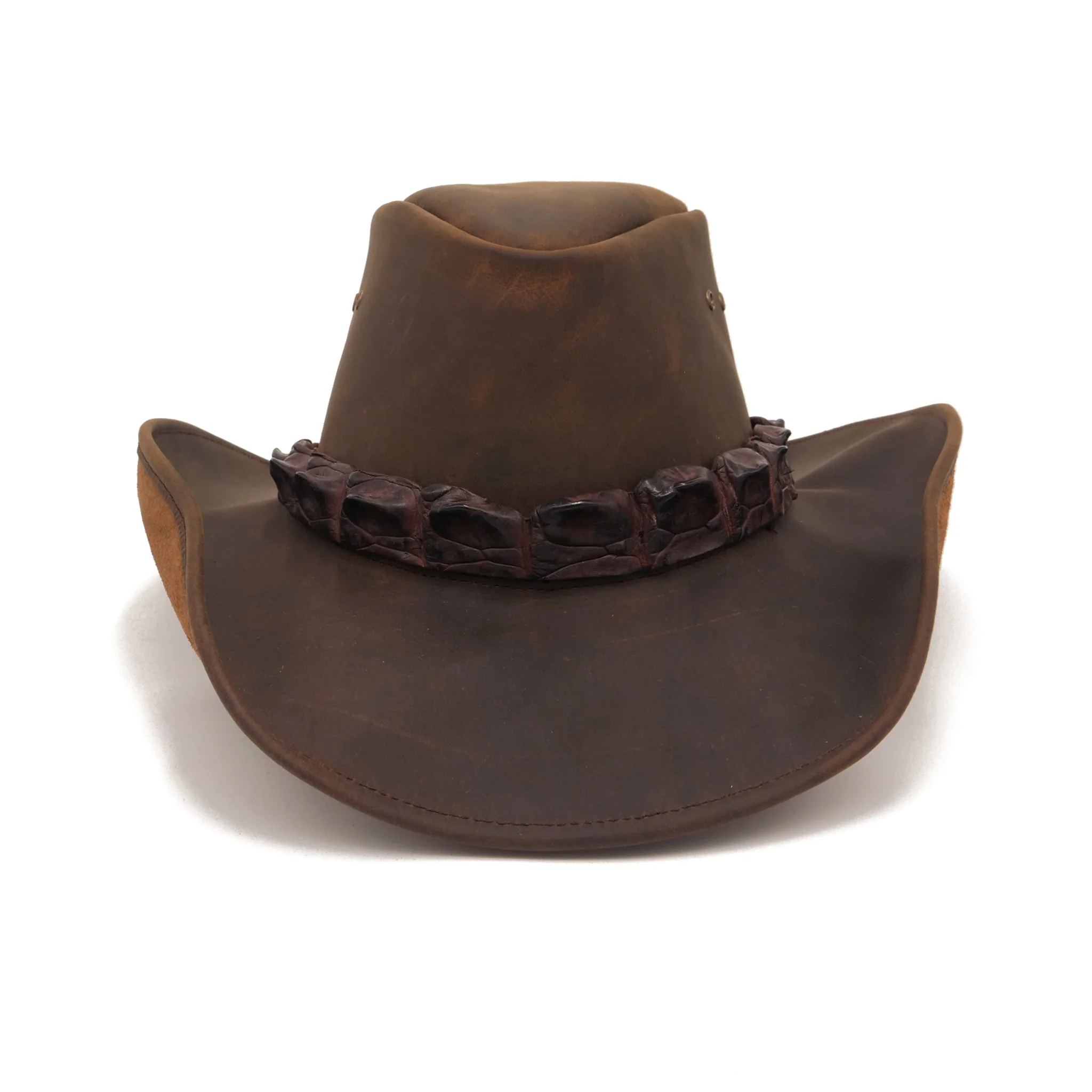 Longreach Shapeable Leather Hat - Image 7