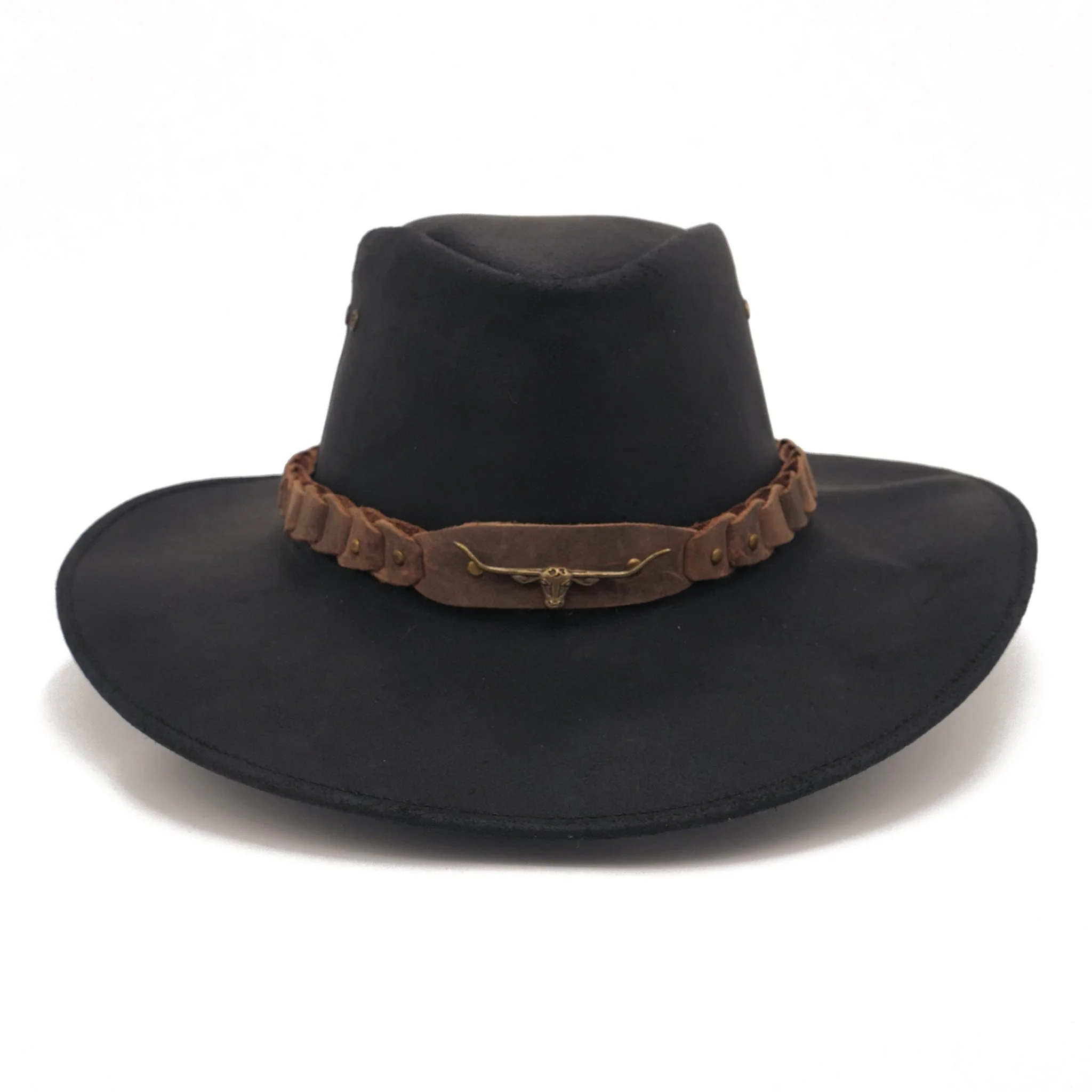Brumby Shapeable Leather Hat - Image 12