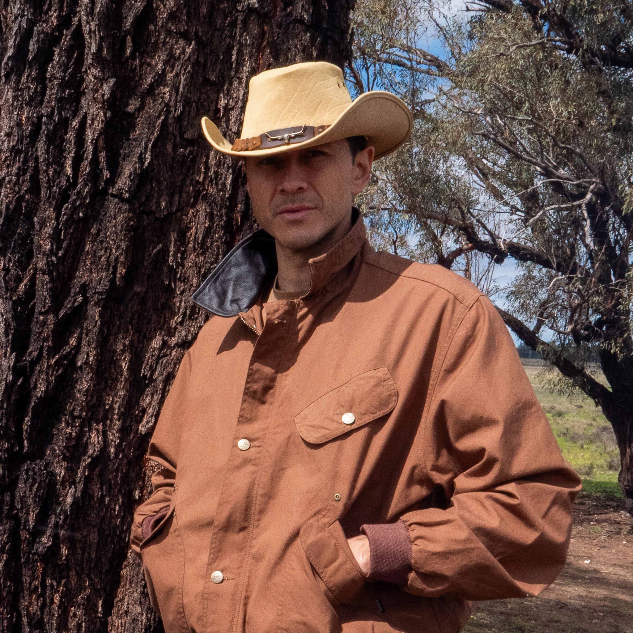 Brumby Shapeable Leather Hat - Image 17