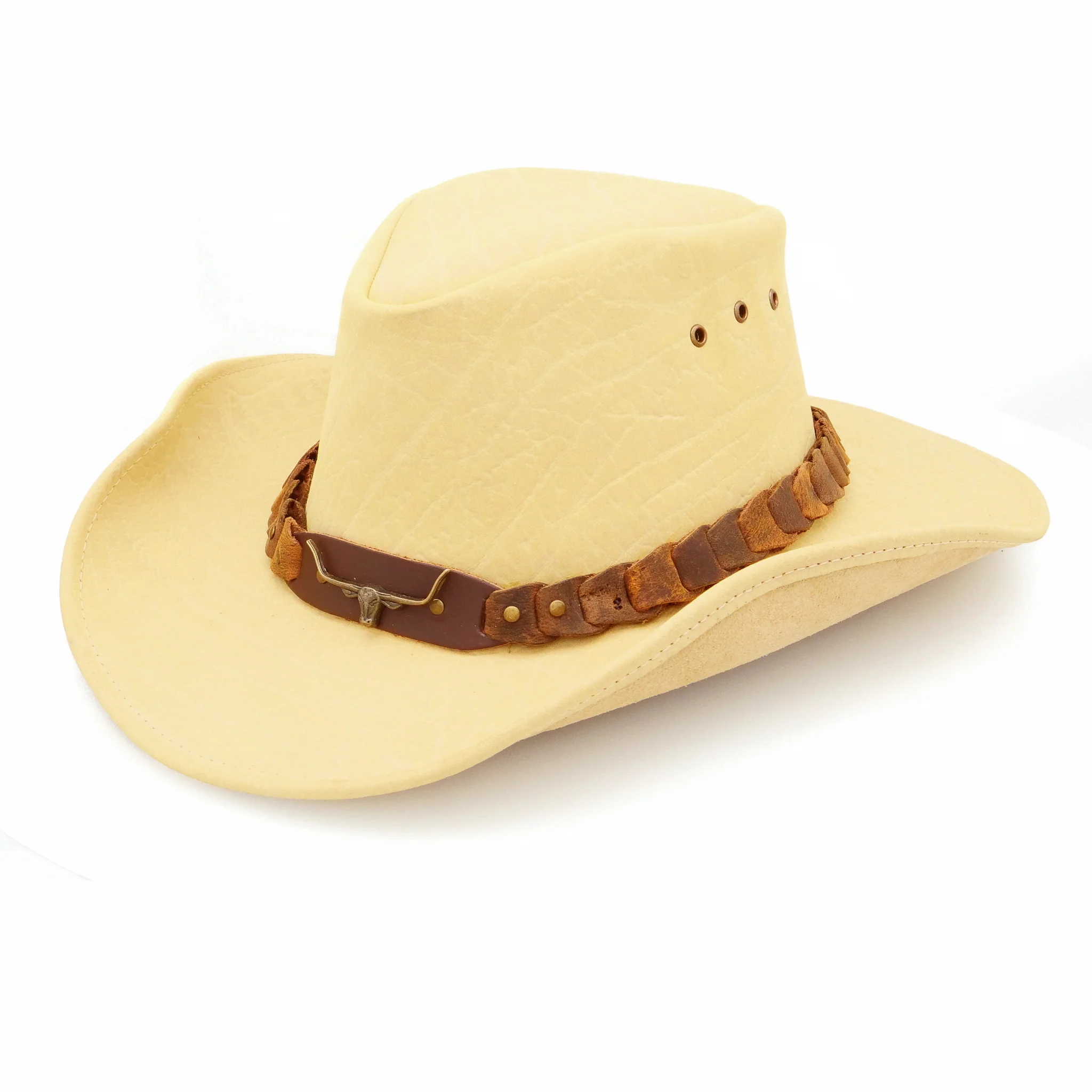 Brumby Shapeable Leather Hat - Image 19