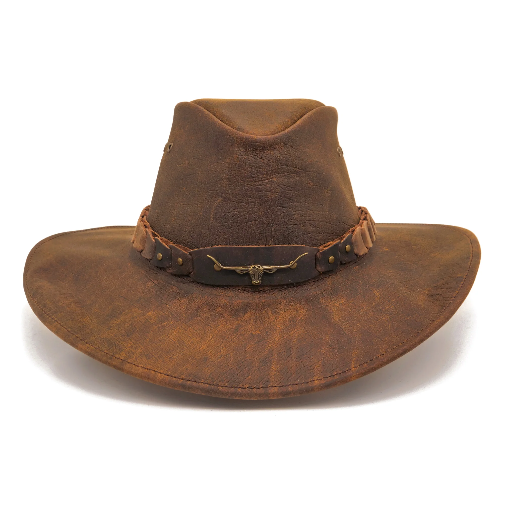 Brumby Shapeable Leather Hat - Image 3