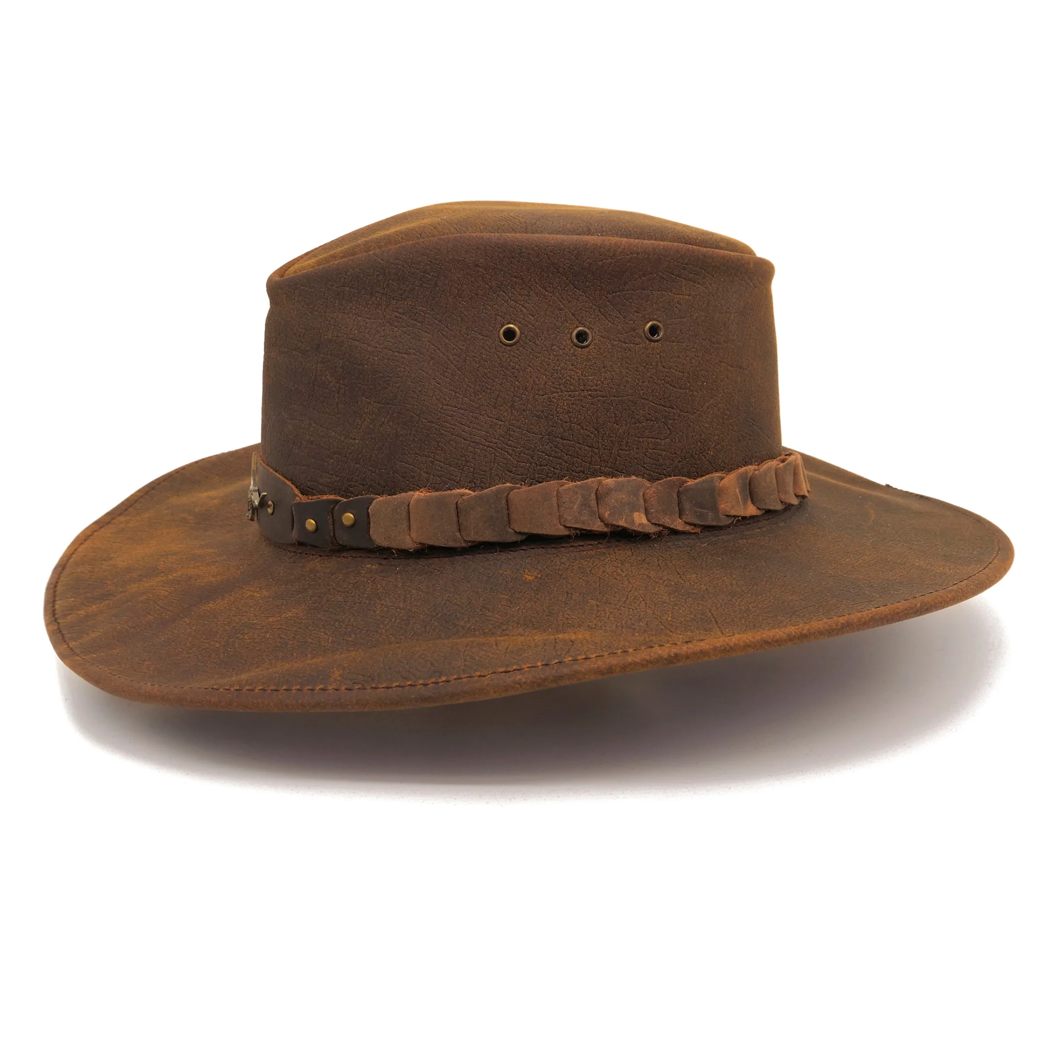 Brumby Shapeable Leather Hat - Image 5