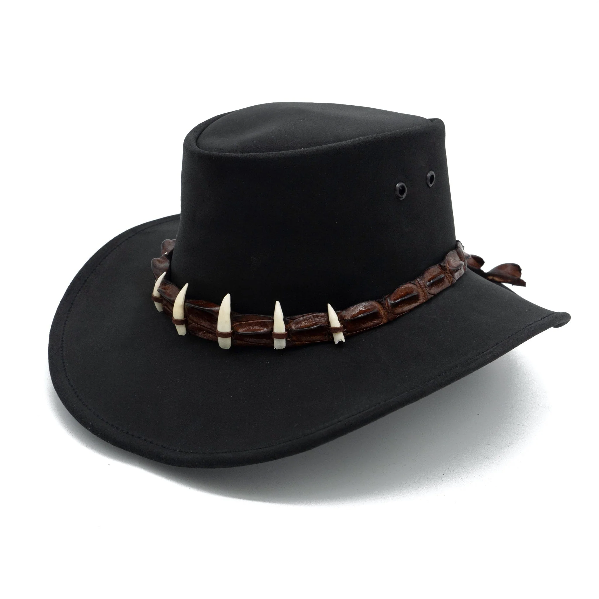 Dundee Shapeable Leather Hat - Image 4