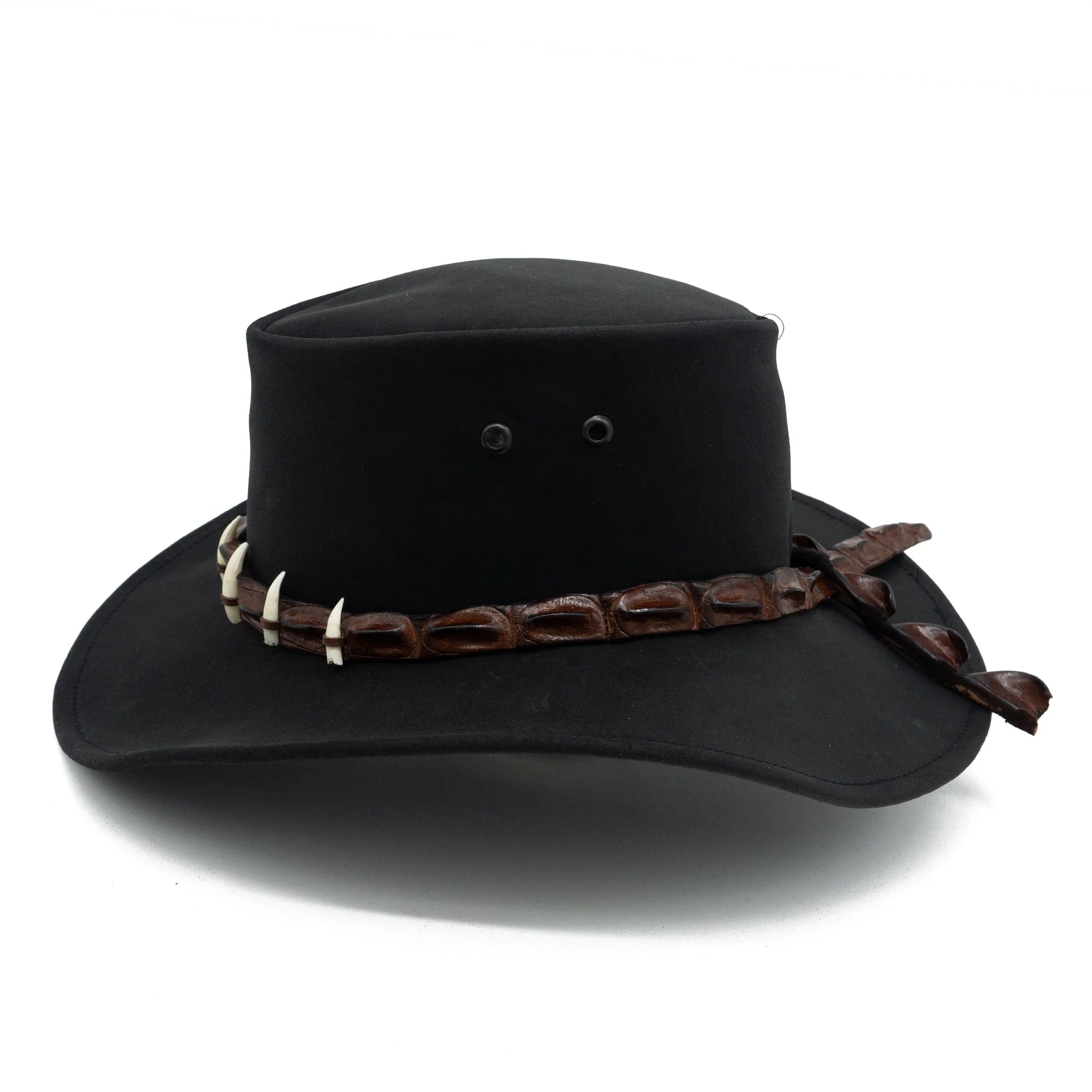 Dundee Shapeable Leather Hat - Image 5