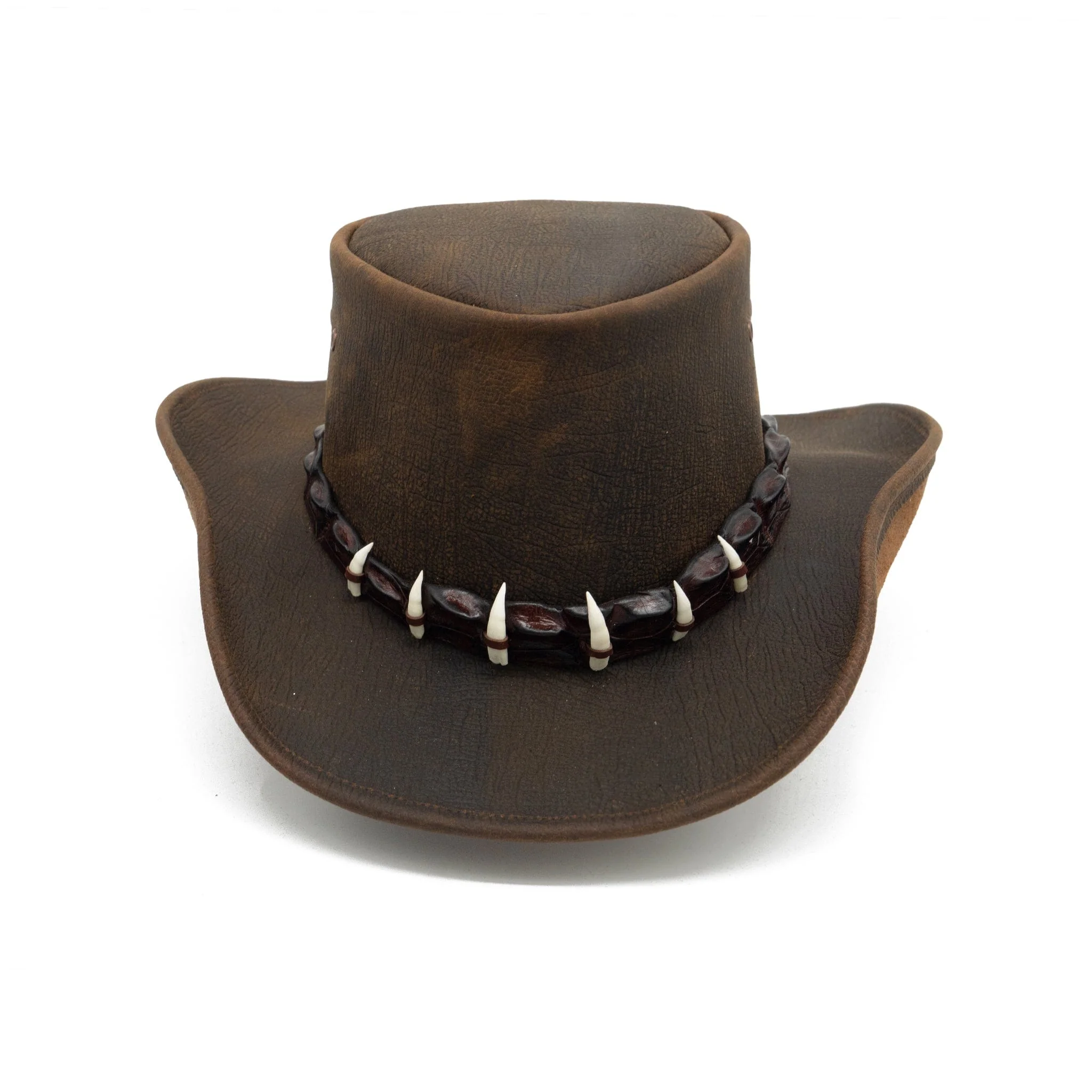 Dundee Shapeable Leather Hat - Image 6
