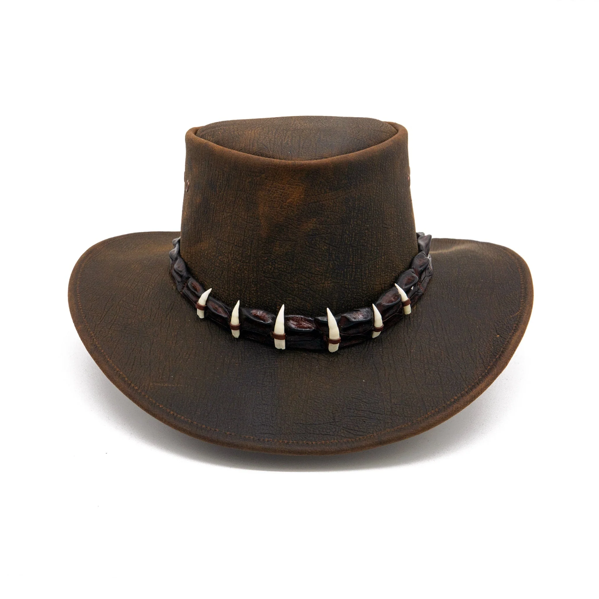 Dundee Shapeable Leather Hat - Image 8