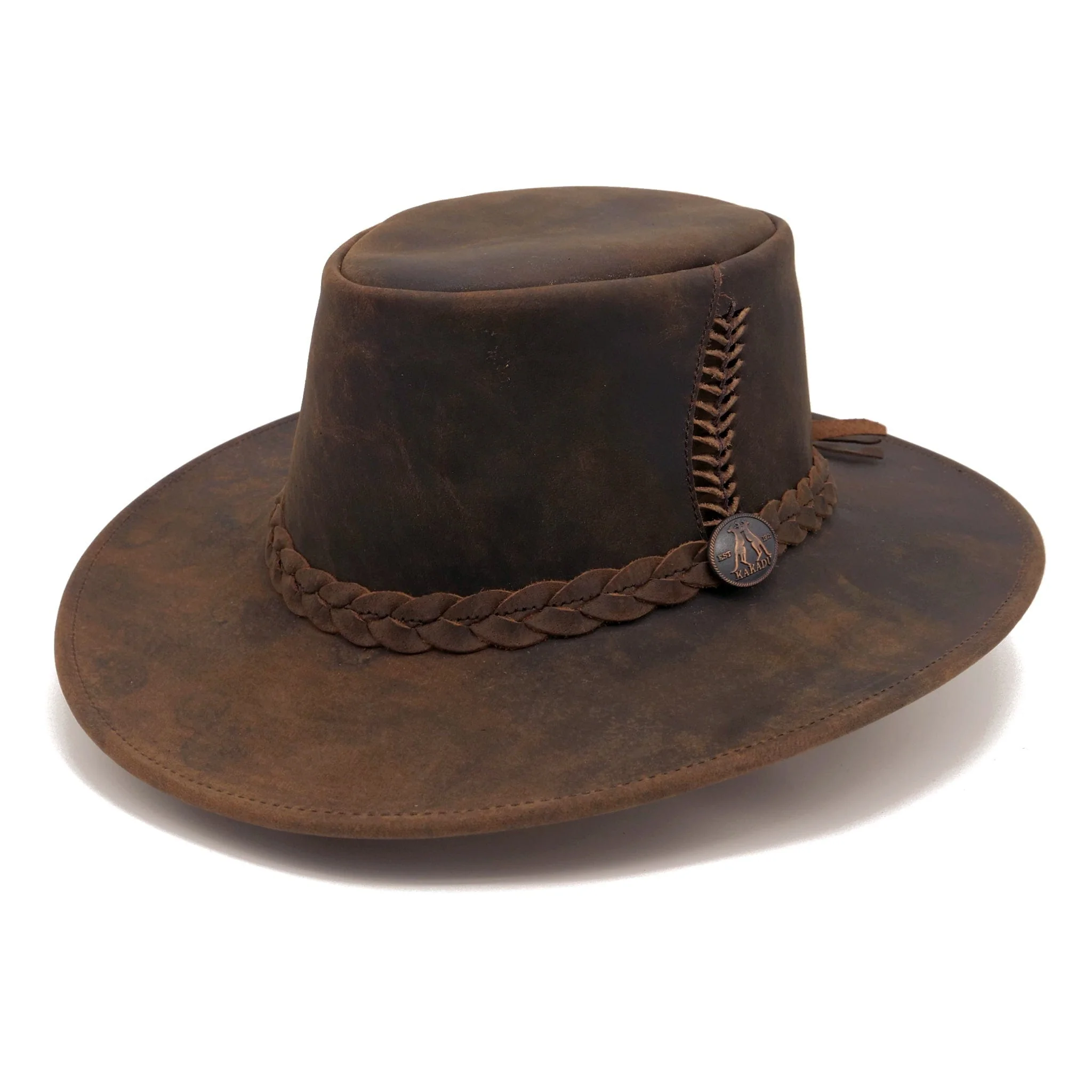 Cobram Leather Hat - Image 3