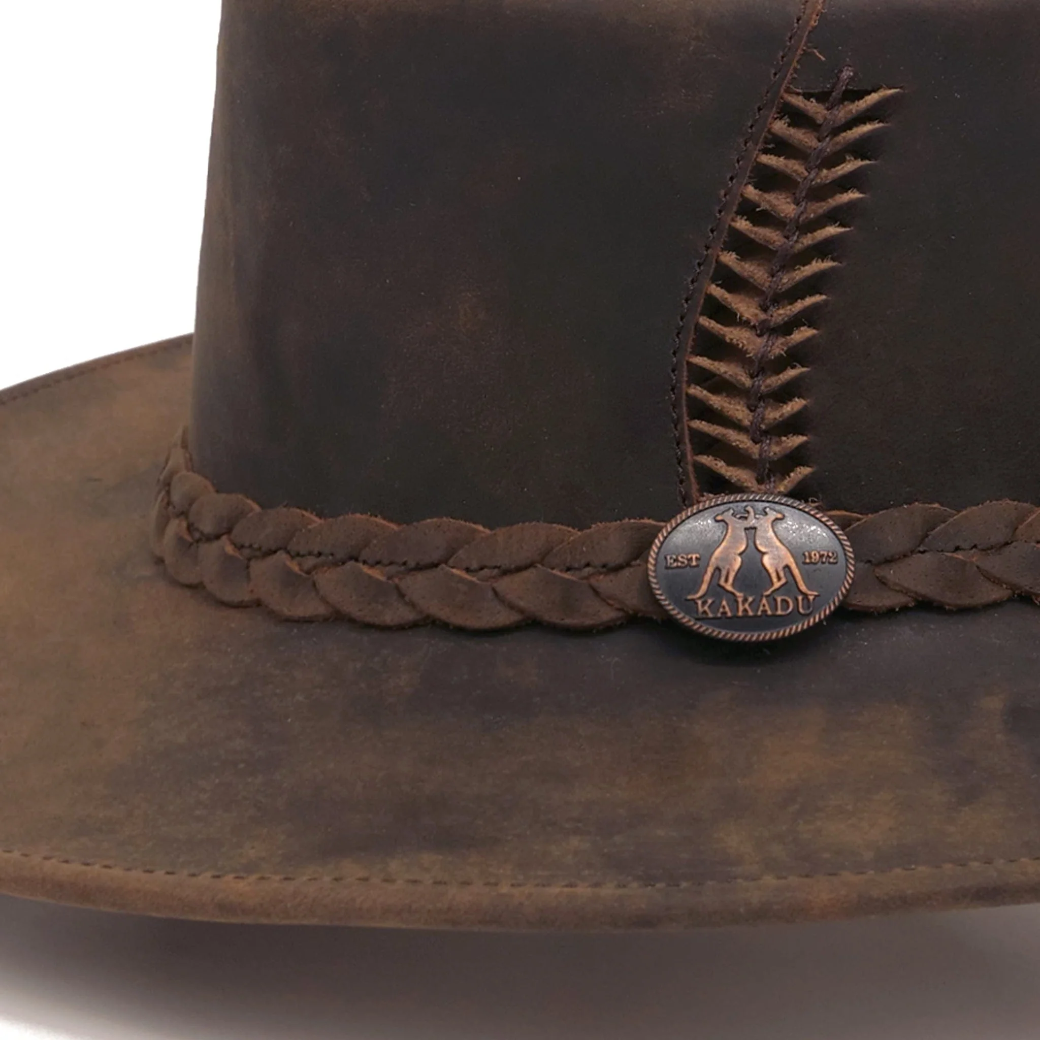 Cobram Leather Hat - Image 5