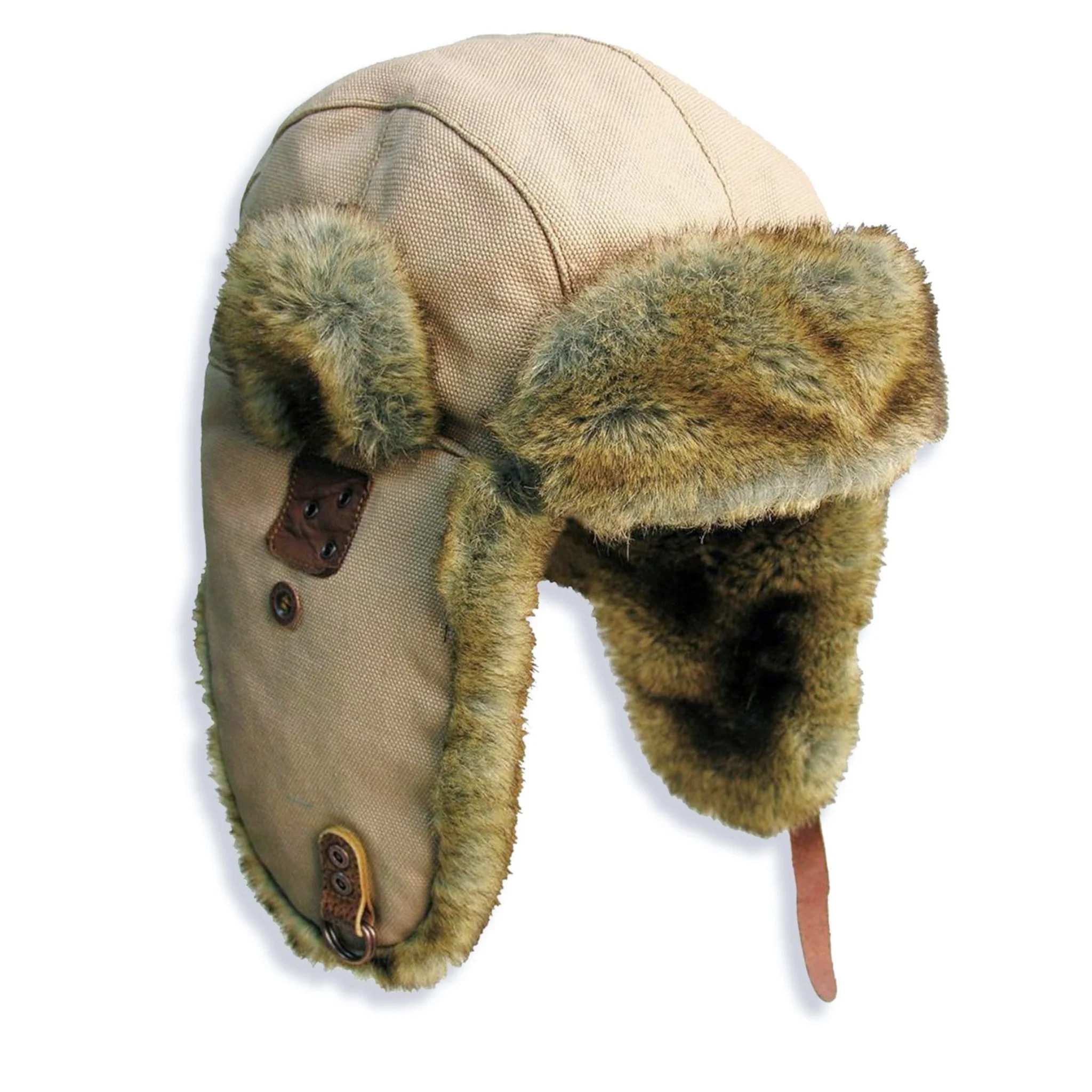 Huskie Canvas Aviator Hat - Image 3