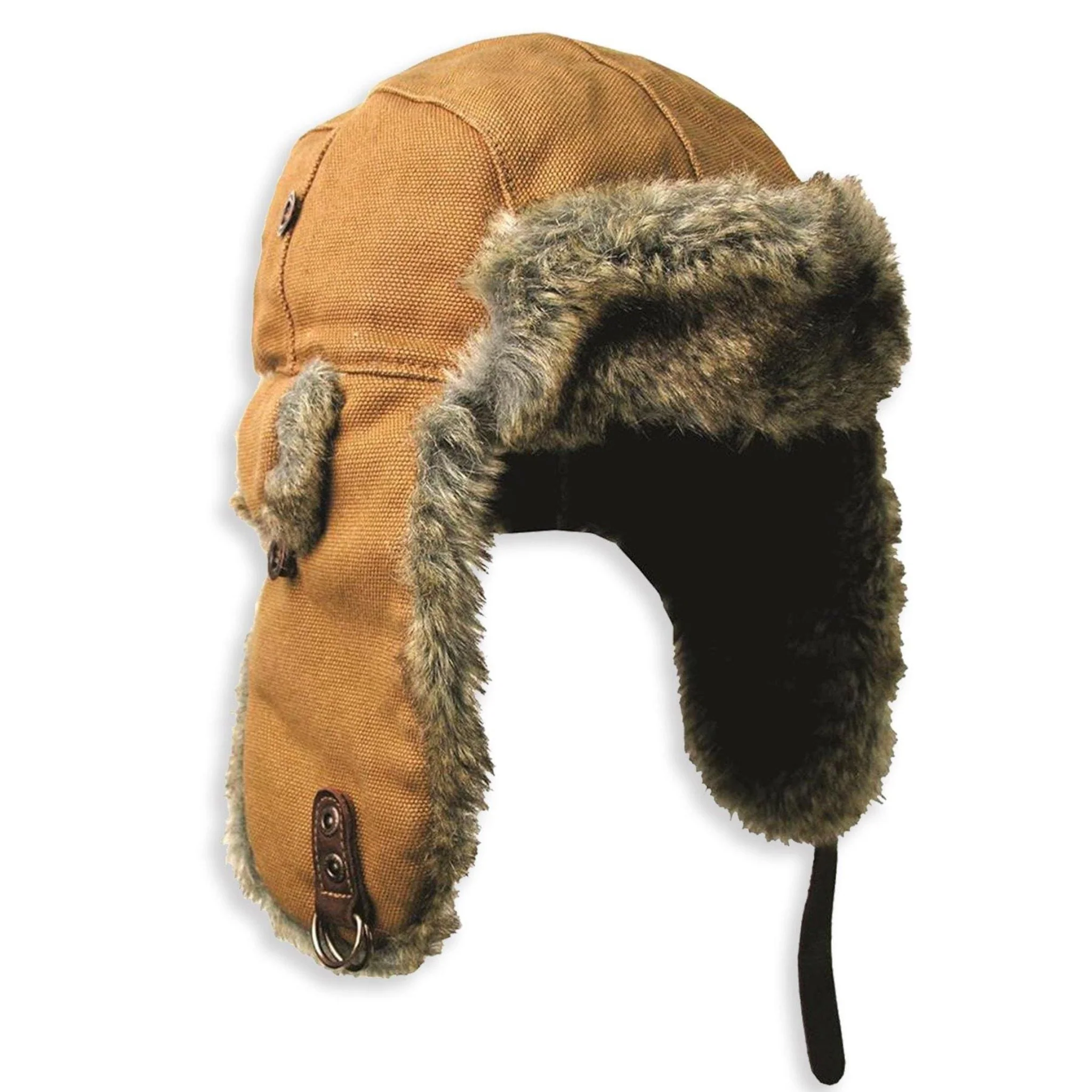 Huskie Canvas Aviator Hat - Image 7