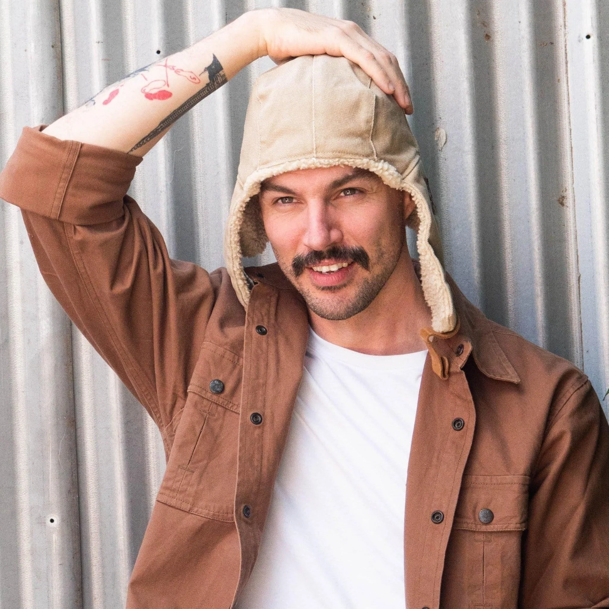 Baron Canvas Aviator Cap - Image 14