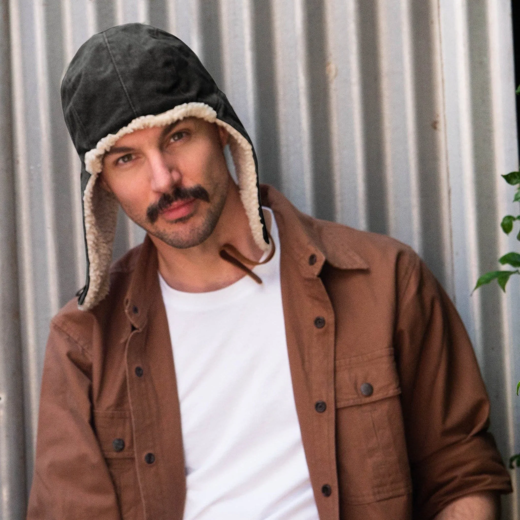 Baron Canvas Aviator Cap - Image 16