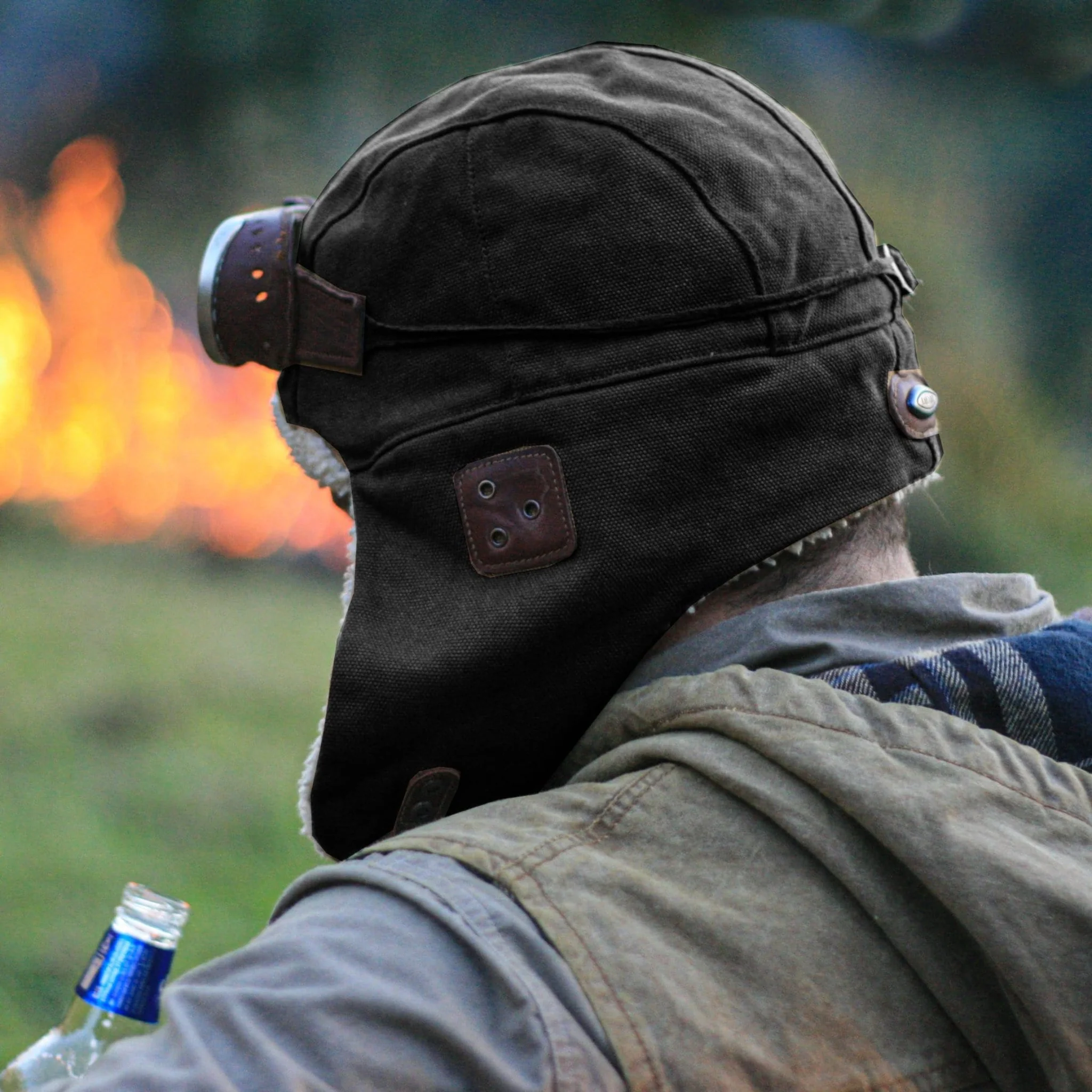 Baron Canvas Aviator Cap - Image 17