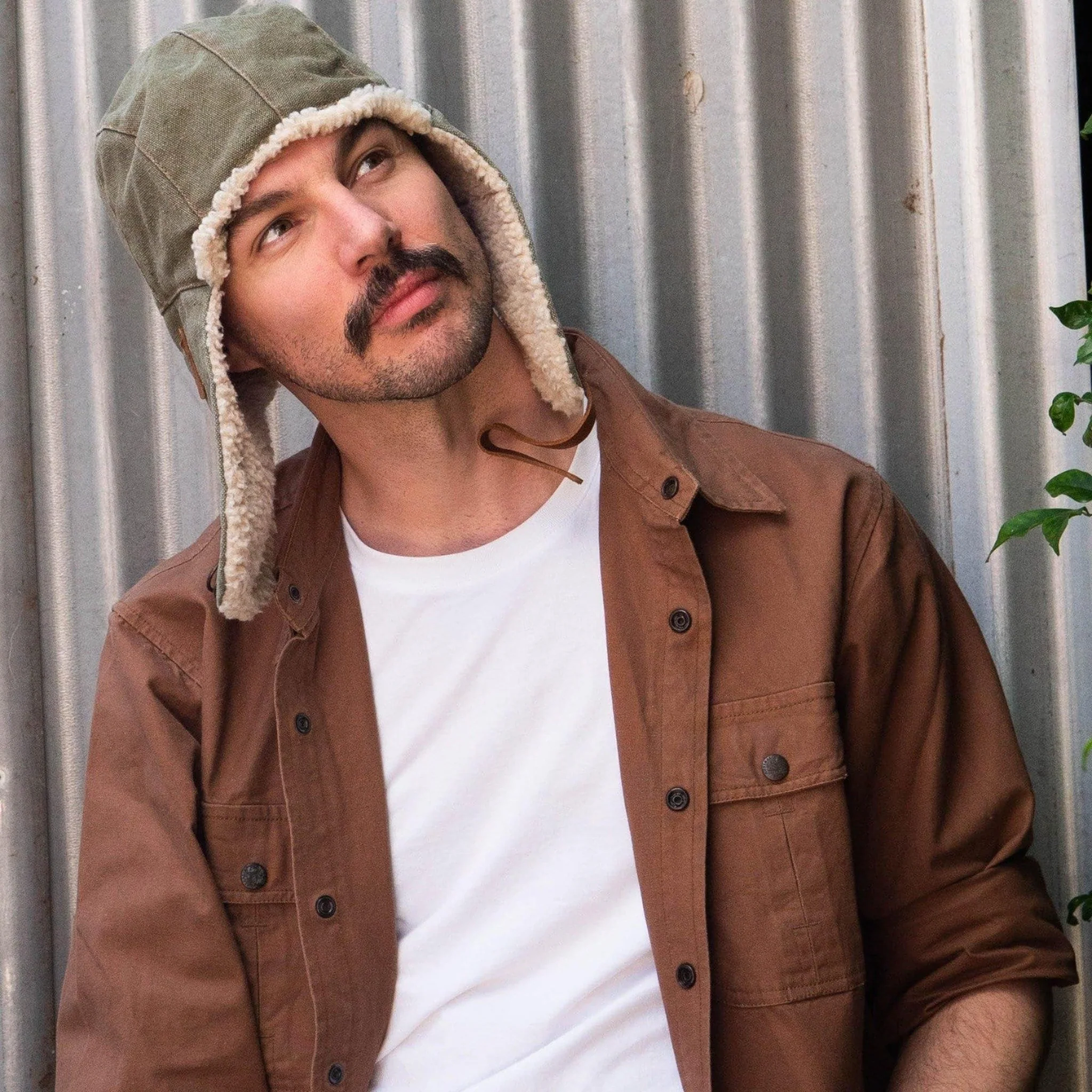 Baron Canvas Aviator Cap - Image 9