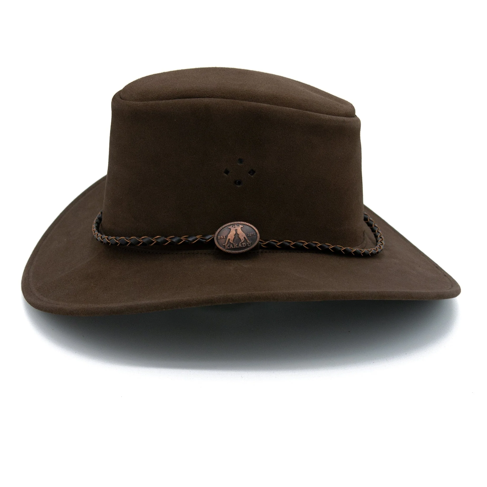 Queenslander Suede Leather Hat - Image 10