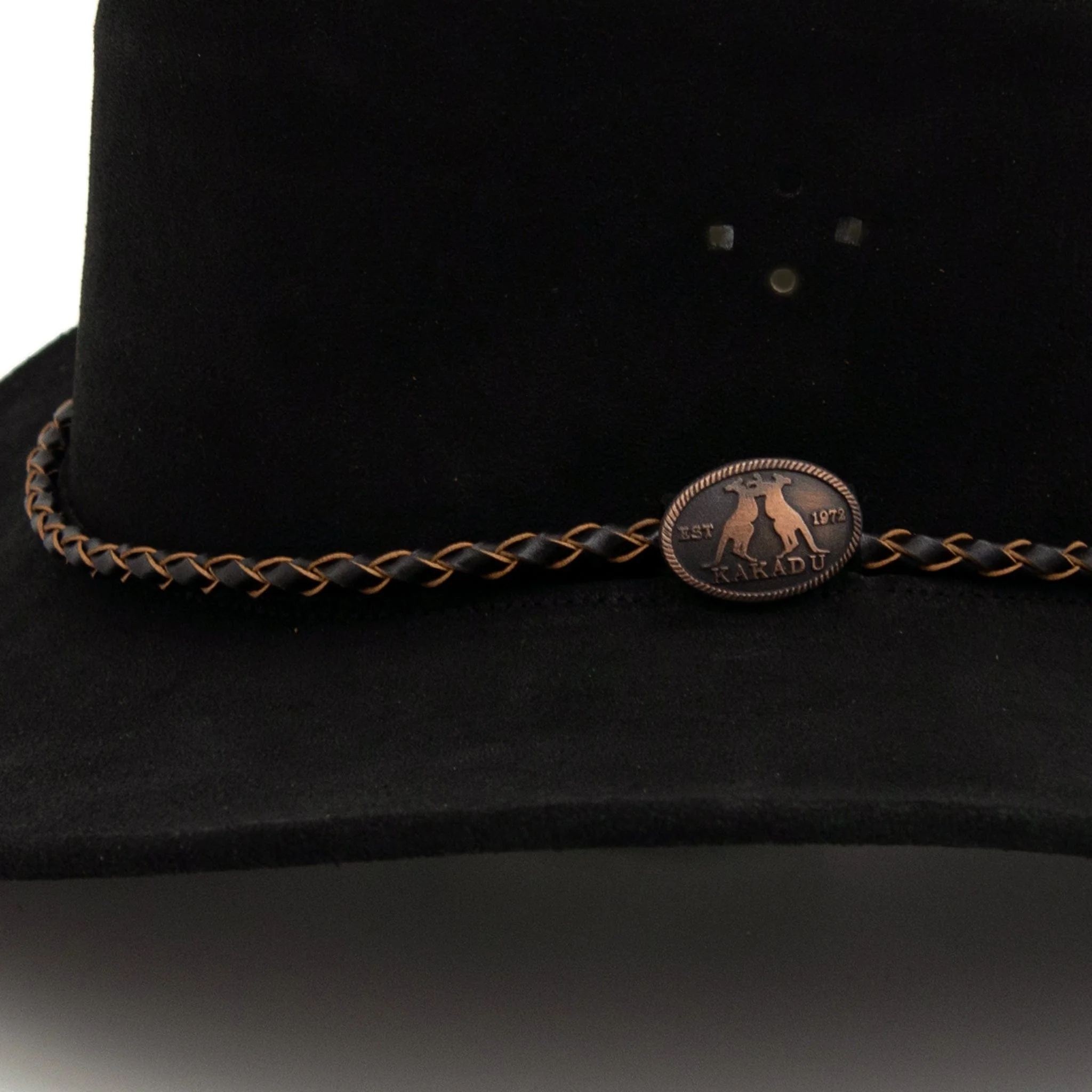 Queenslander Suede Leather Hat - Image 16