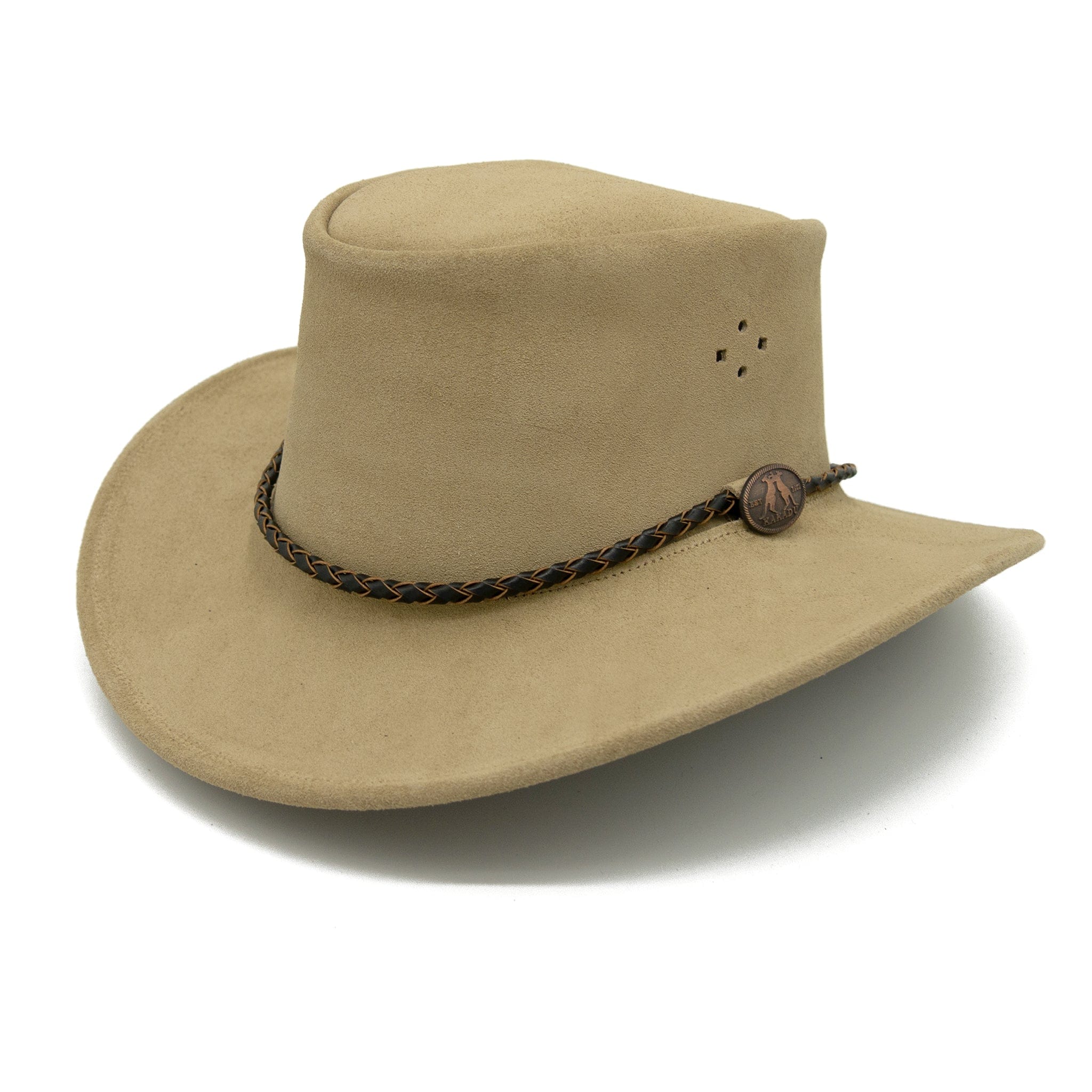 Queenslander Suede Leather Hat - Image 19