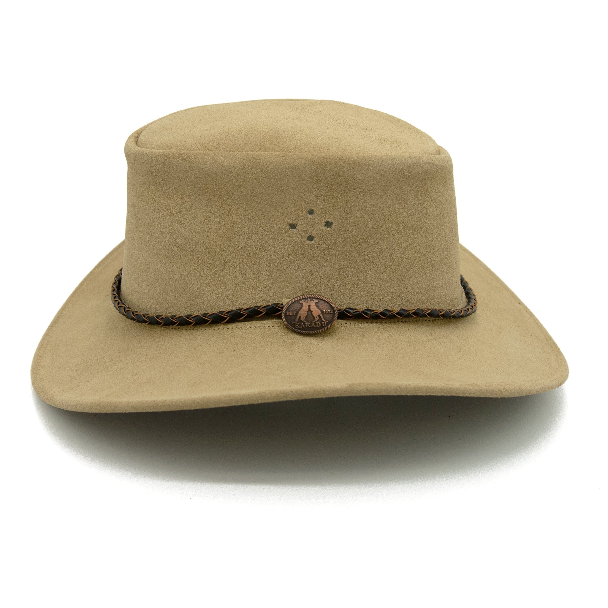 Queenslander Suede Leather Hat - Image 22