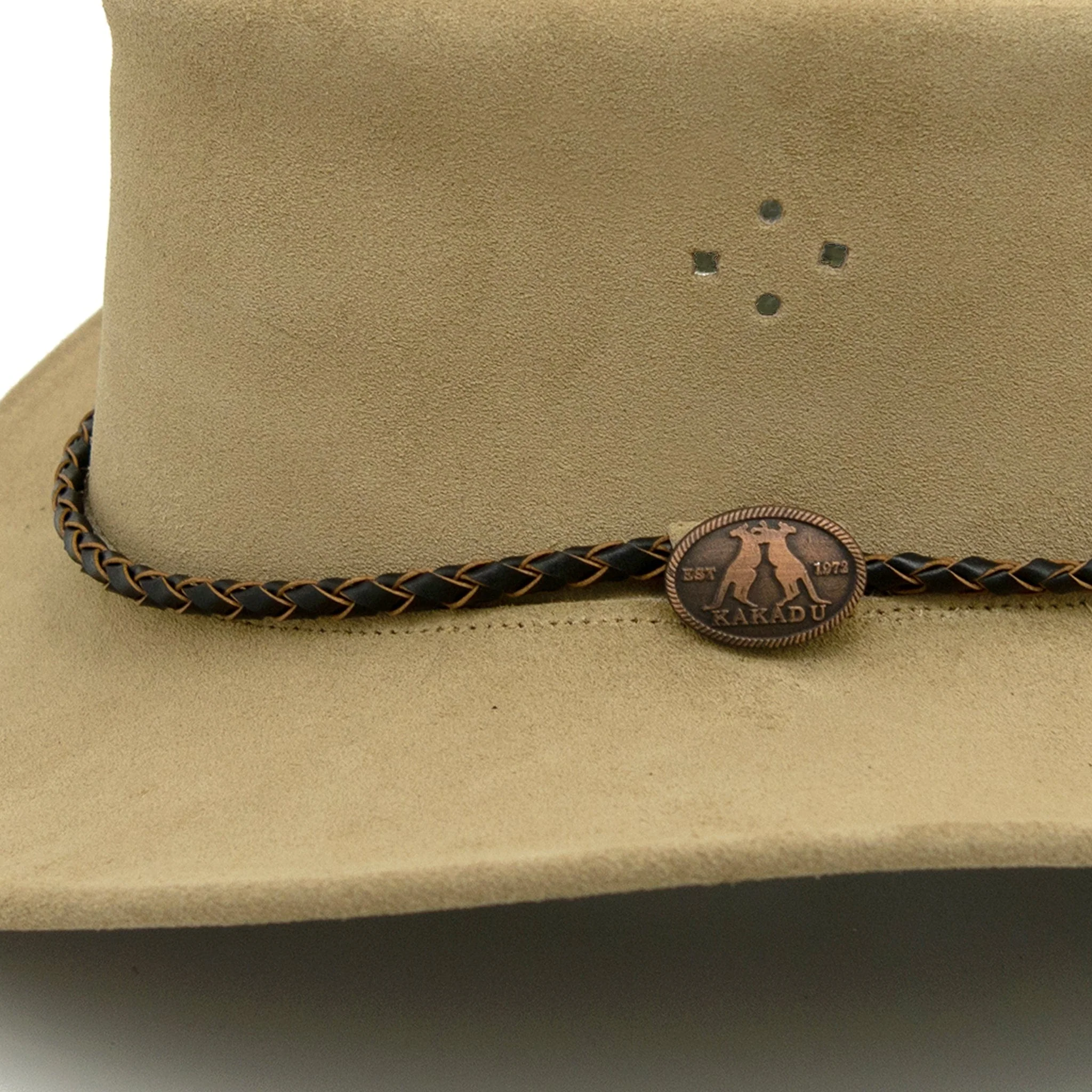 Queenslander Suede Leather Hat - Image 23