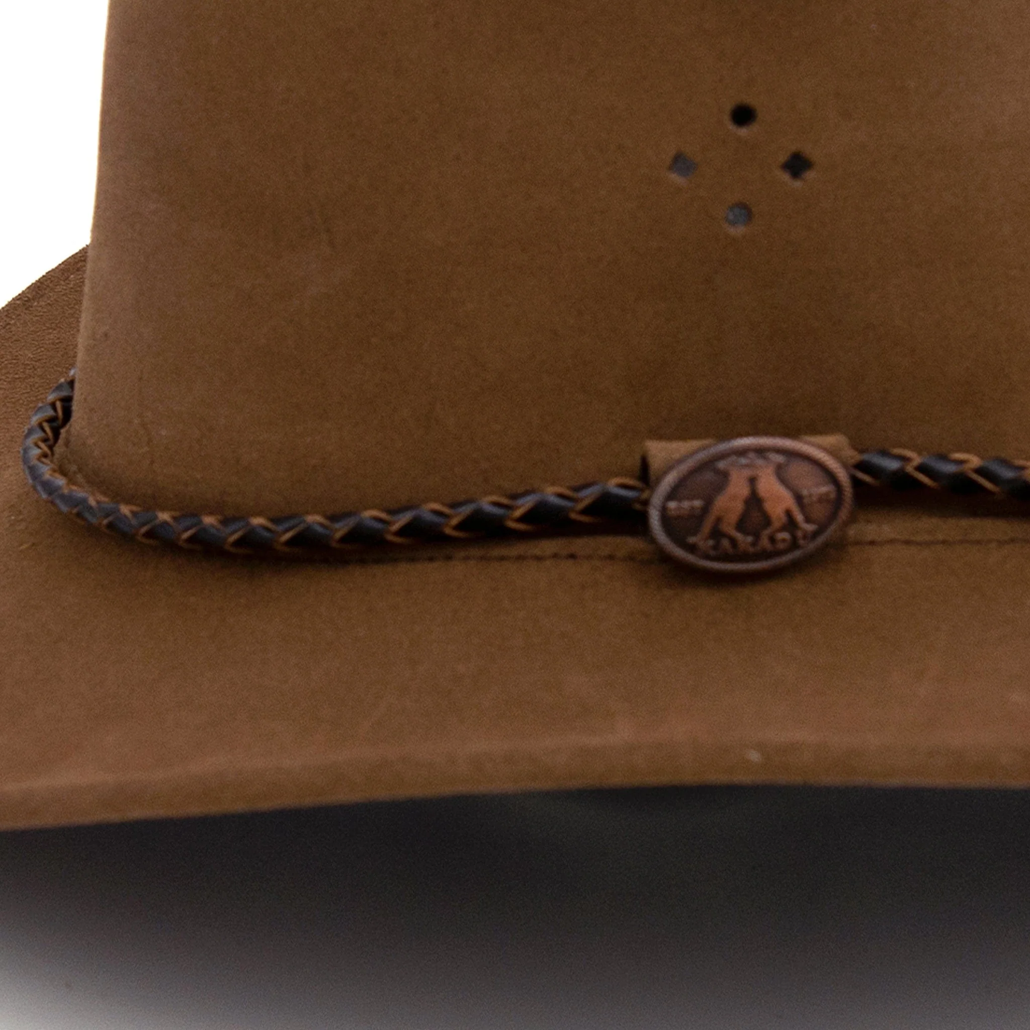 Queenslander Suede Leather Hat - Image 6