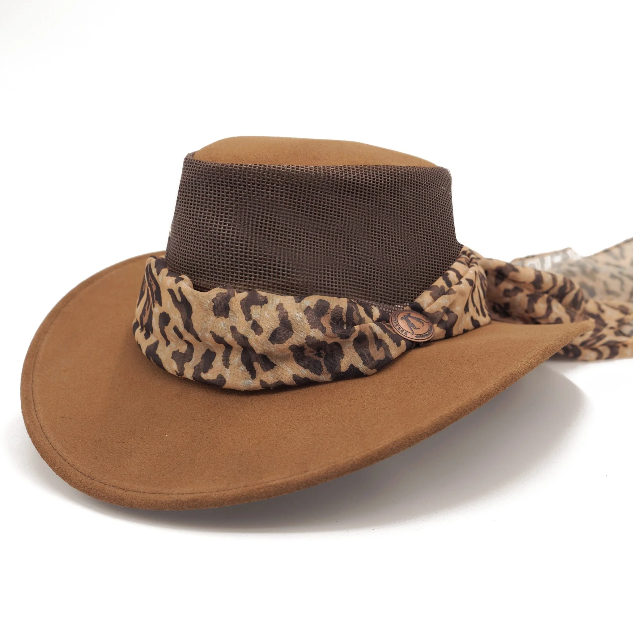 Bendigo Breeze Hat with Leopard Scarf - Image 12