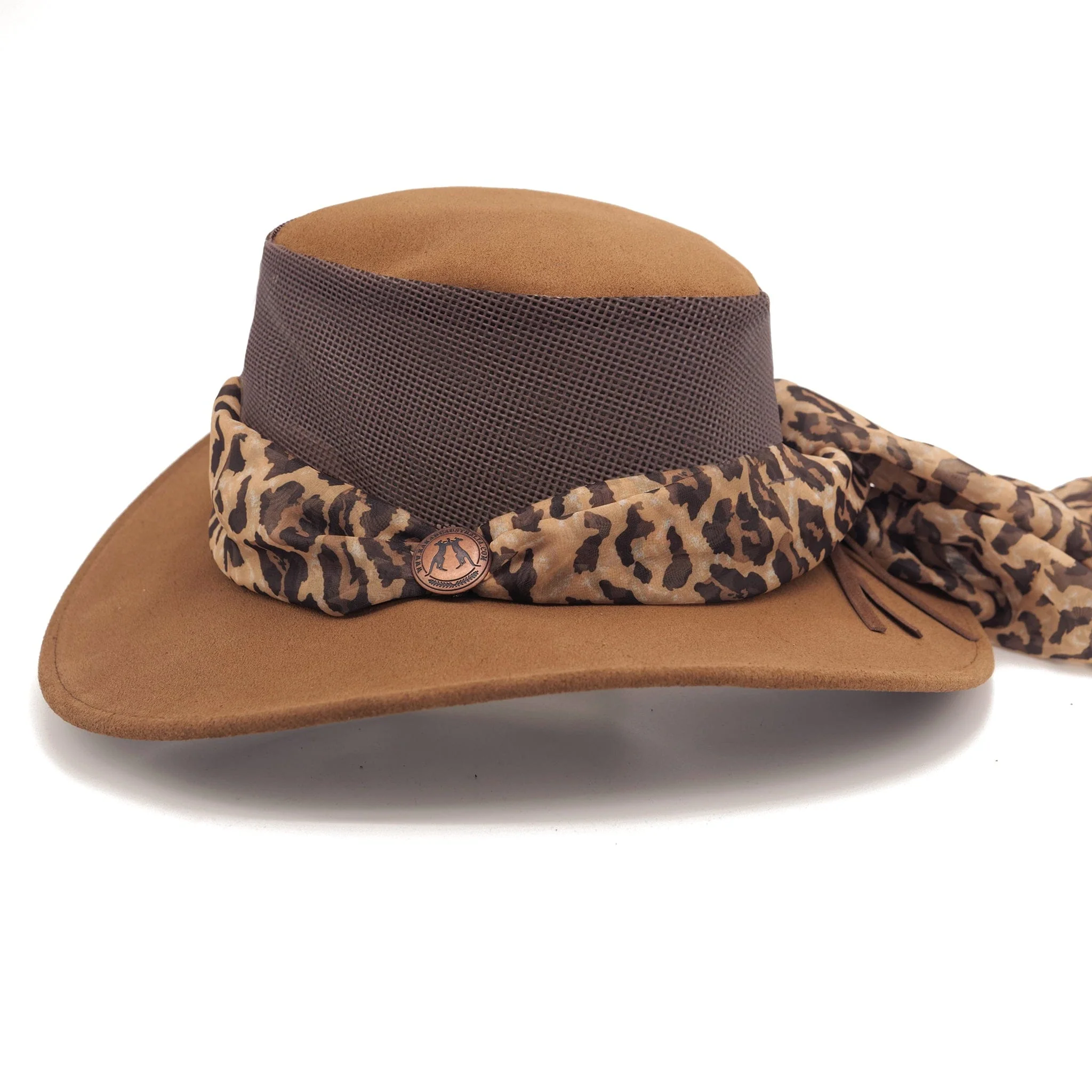 Bendigo Breeze Hat with Leopard Scarf - Image 13