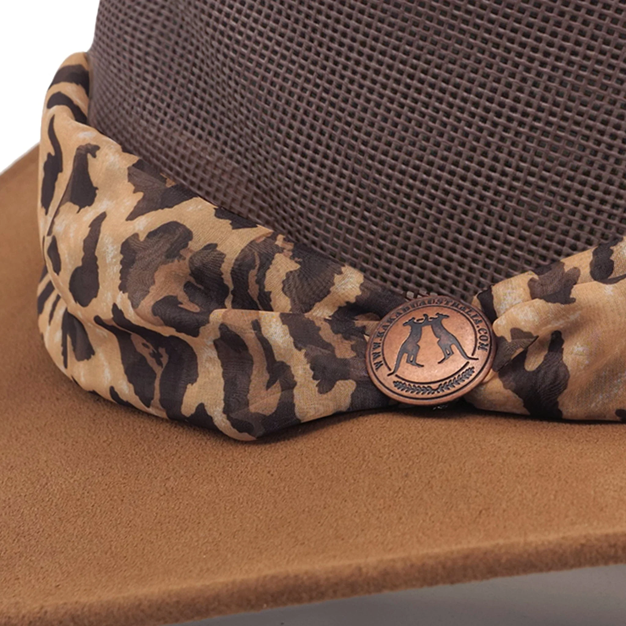 Bendigo Breeze Hat with Leopard Scarf - Image 14