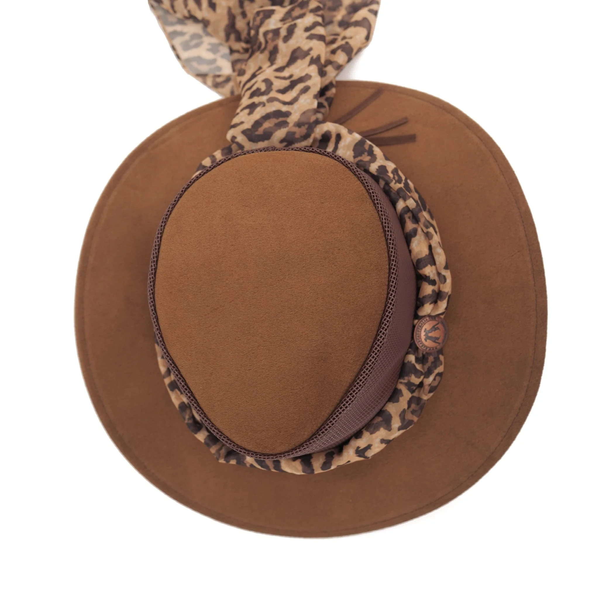 Bendigo Breeze Hat with Leopard Scarf - Image 15