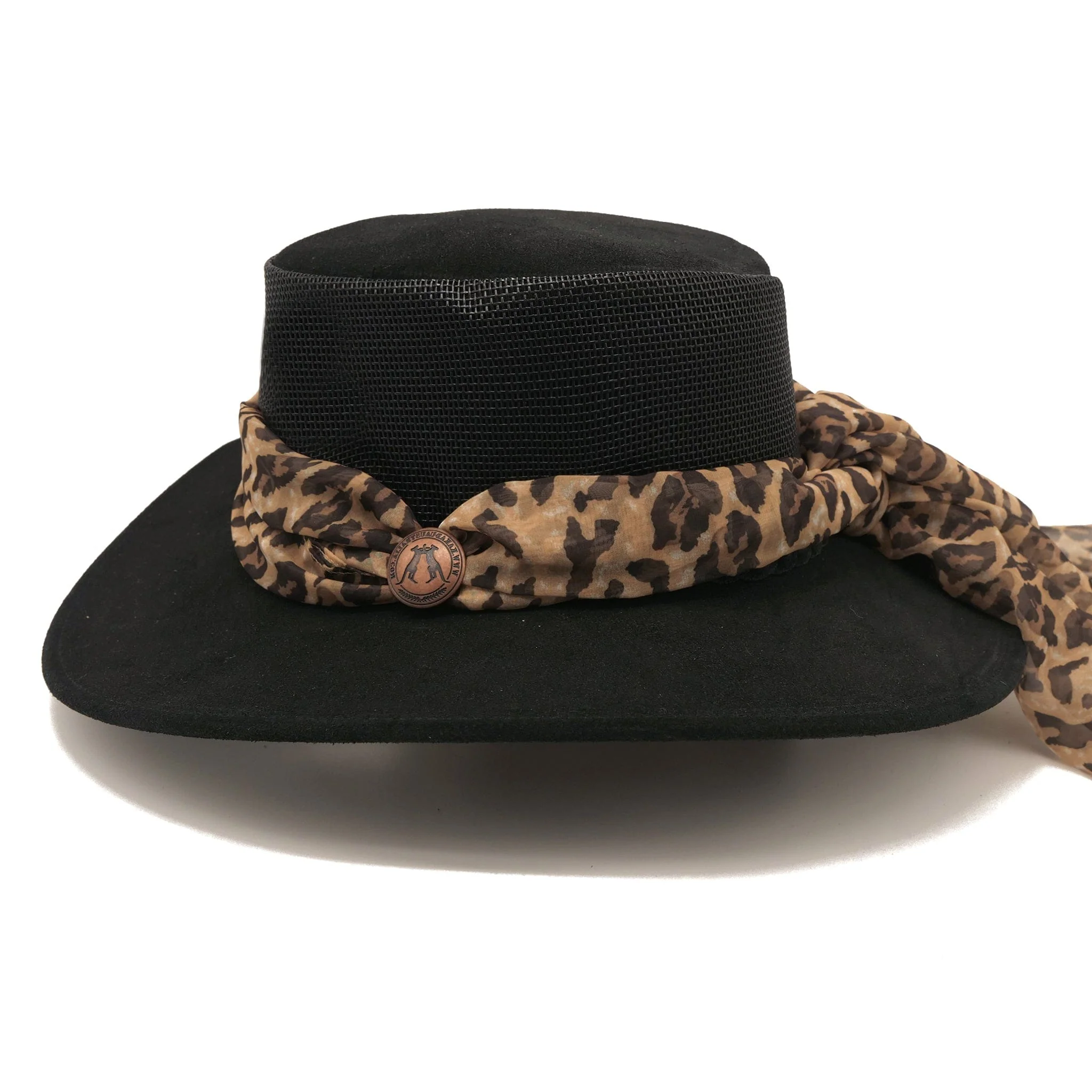 Bendigo Breeze Hat with Leopard Scarf - Image 8