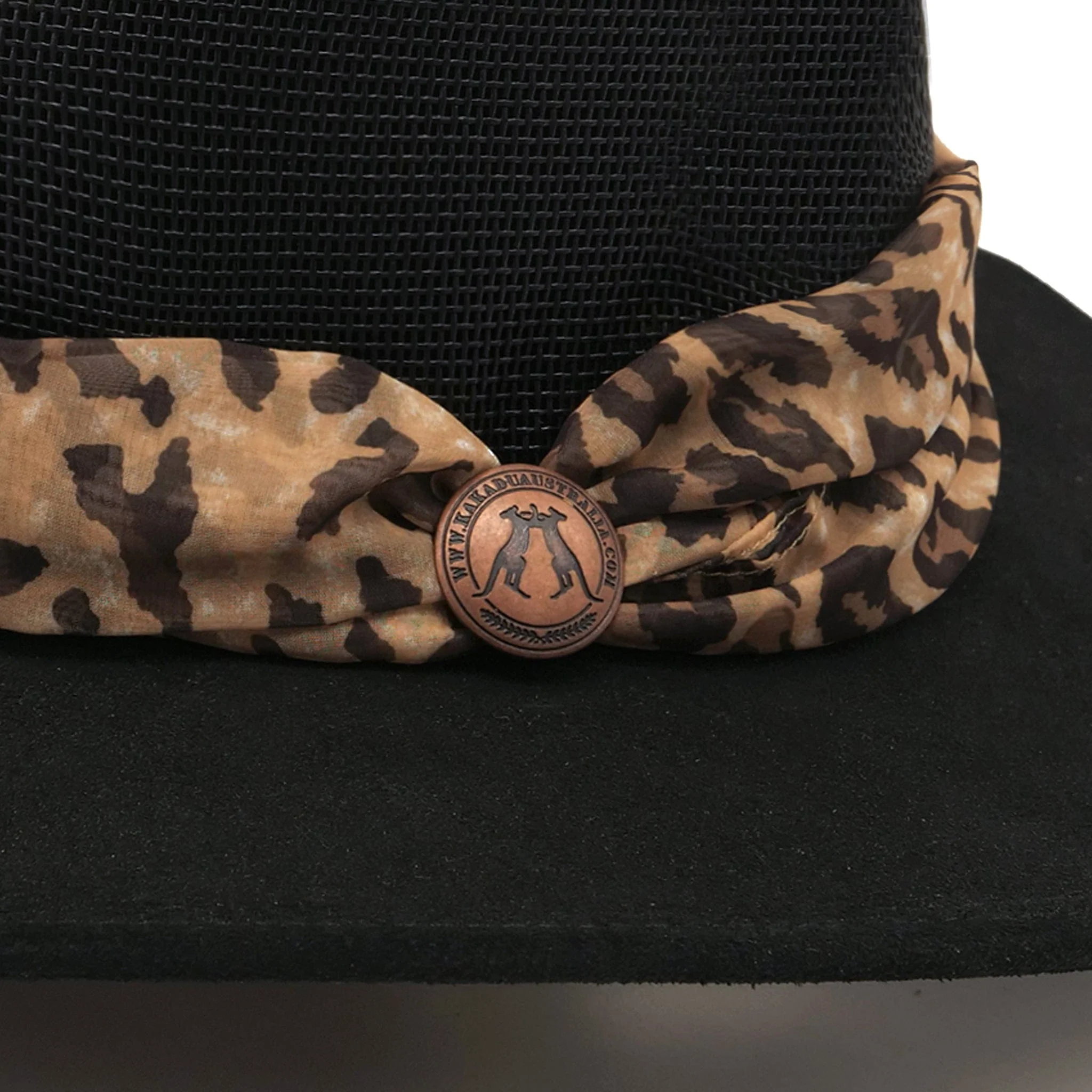 Bendigo Breeze Hat with Leopard Scarf - Image 9