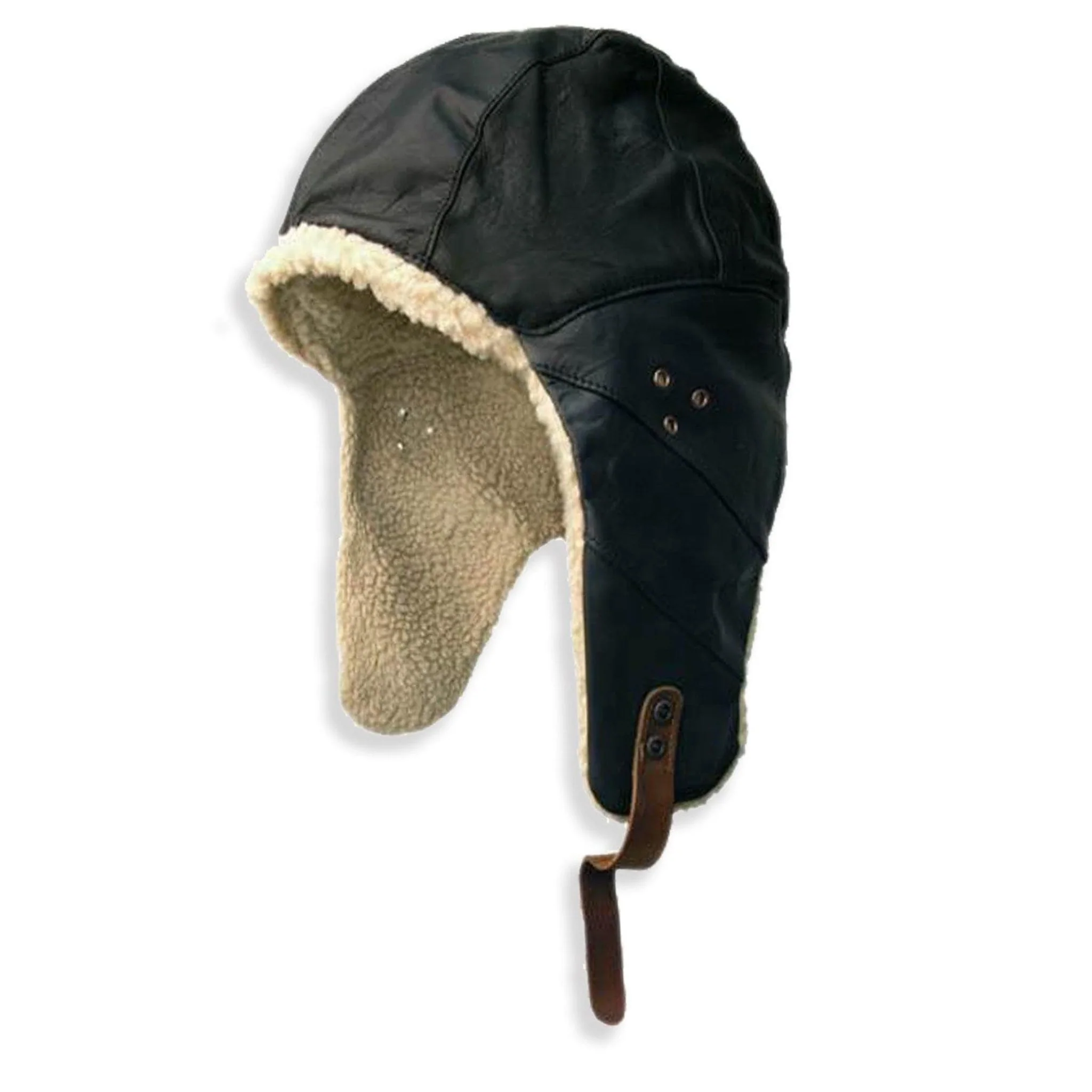 Flying Doctor Leather Aviator Hat - Image 6