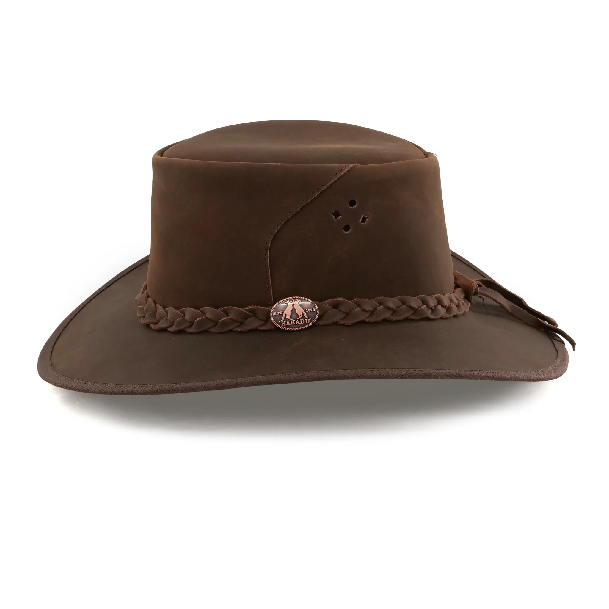 Albany Leather Hat - Image 3