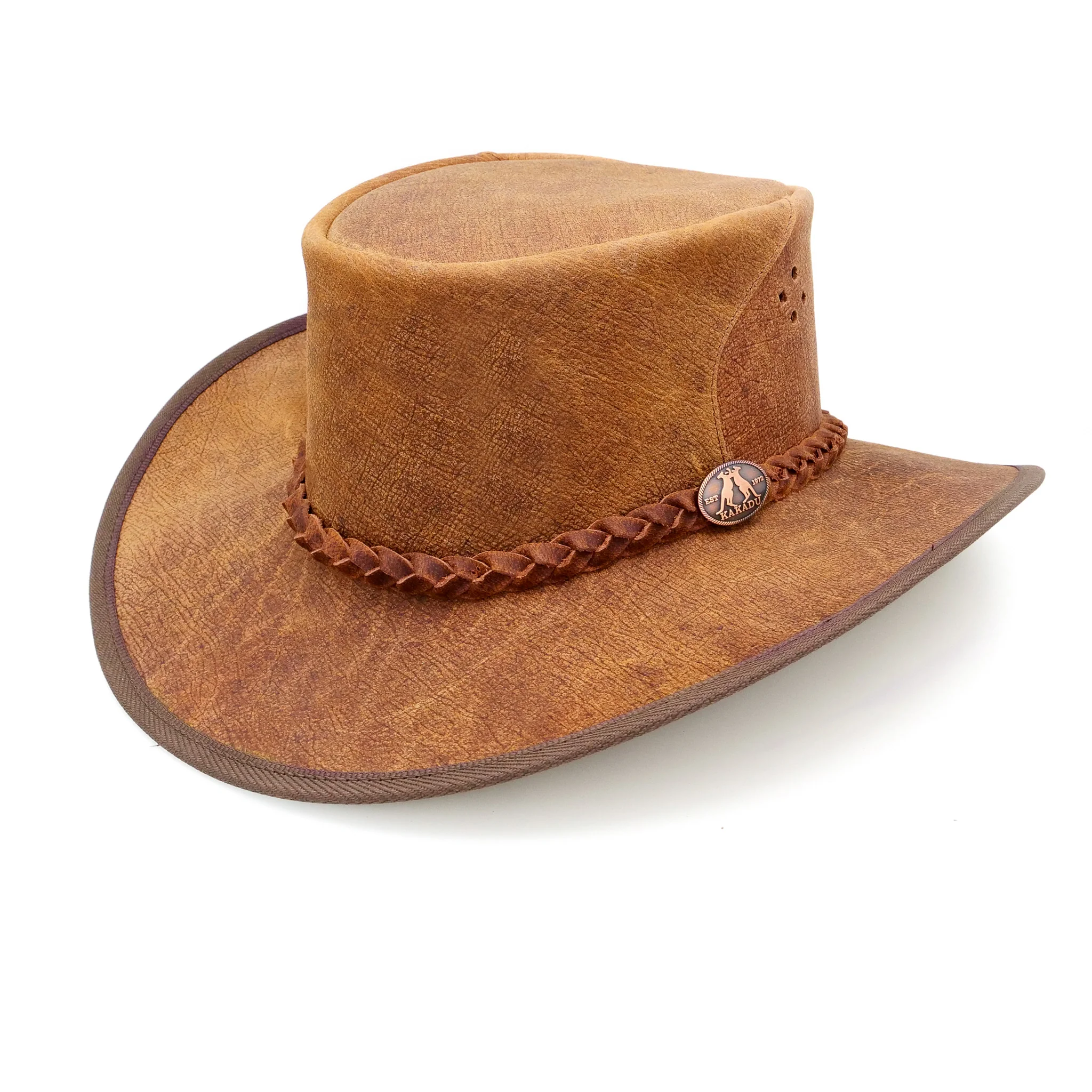Albany Leather Hat - Image 4